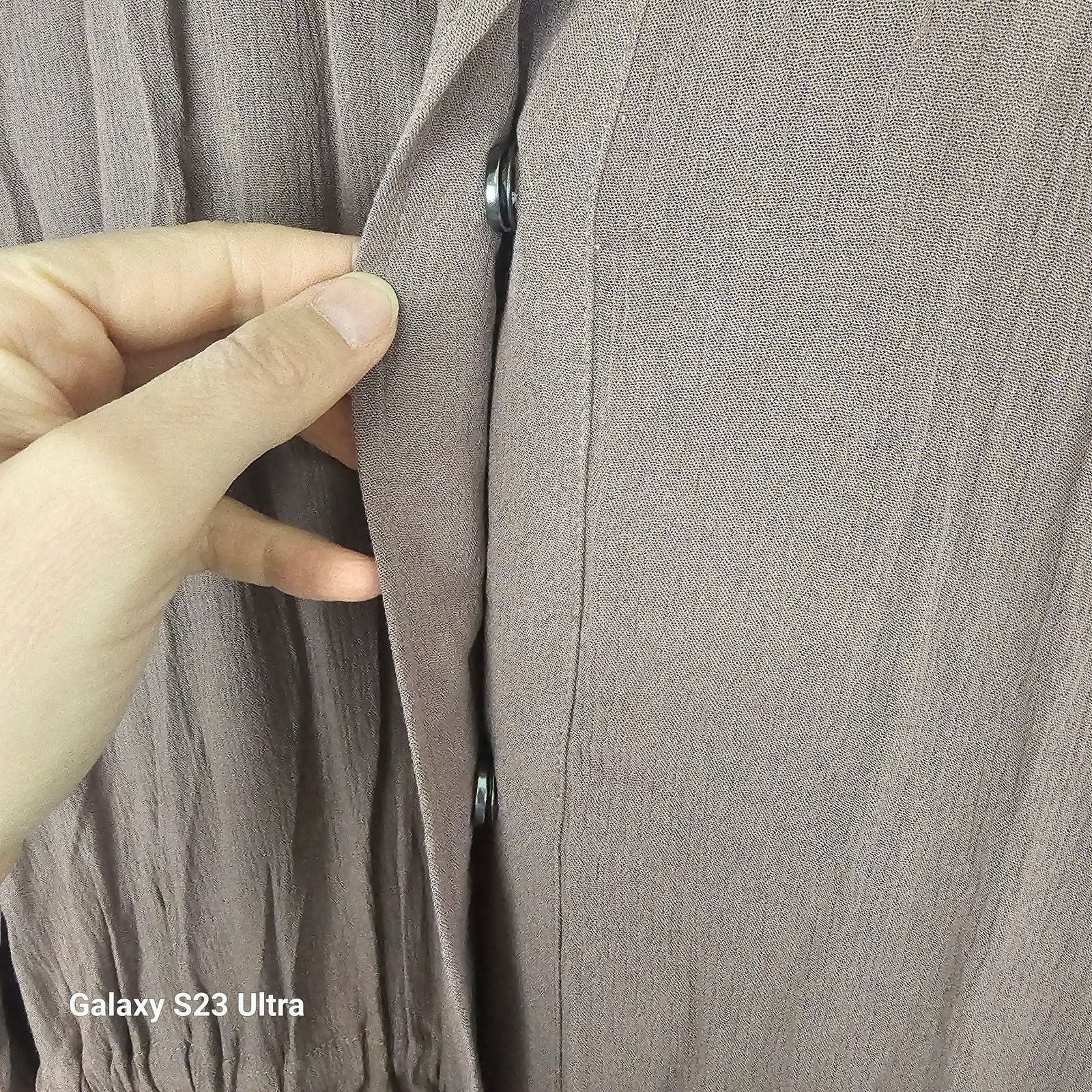 Corridor Torrid Snap Front Shirt Dress Plus Size 3X Chocolate Brown Size 3XL / US 20-22 - 6 Thumbnail