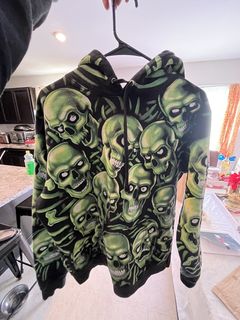 Supreme 2024 skulls hoodie