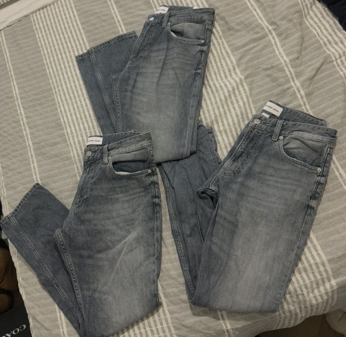 Calvin Klein Grey Calvin Klein jeans Size US 30 / EU 46 - 1 Thumbnail