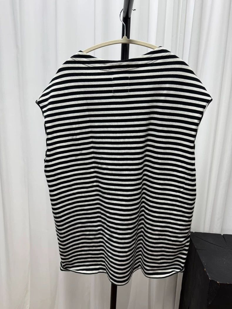 Takahiromiyashita The Soloist. The soloist Striped deconstructed vest 2504-Nextarrow Size US S / EU 44-46 / 1 - 5 Thumbnail