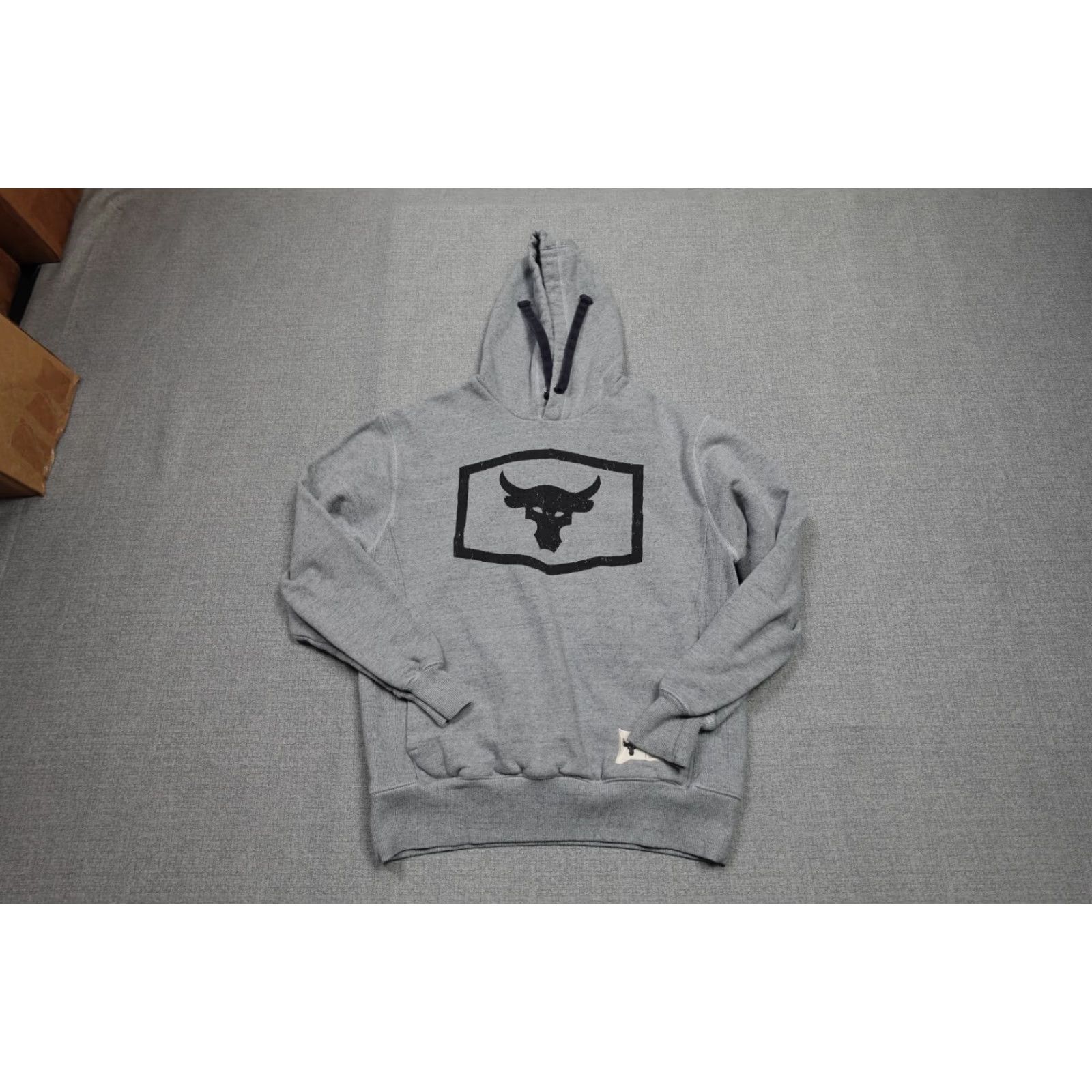 Under Armour Under Armour Project Rock Sweatshirt Men Small Gray Fleece Hooded Pullover Gym Logo Regular Size XSS? Size US S / EU 44-46 / 1 - 2 Thumbnail