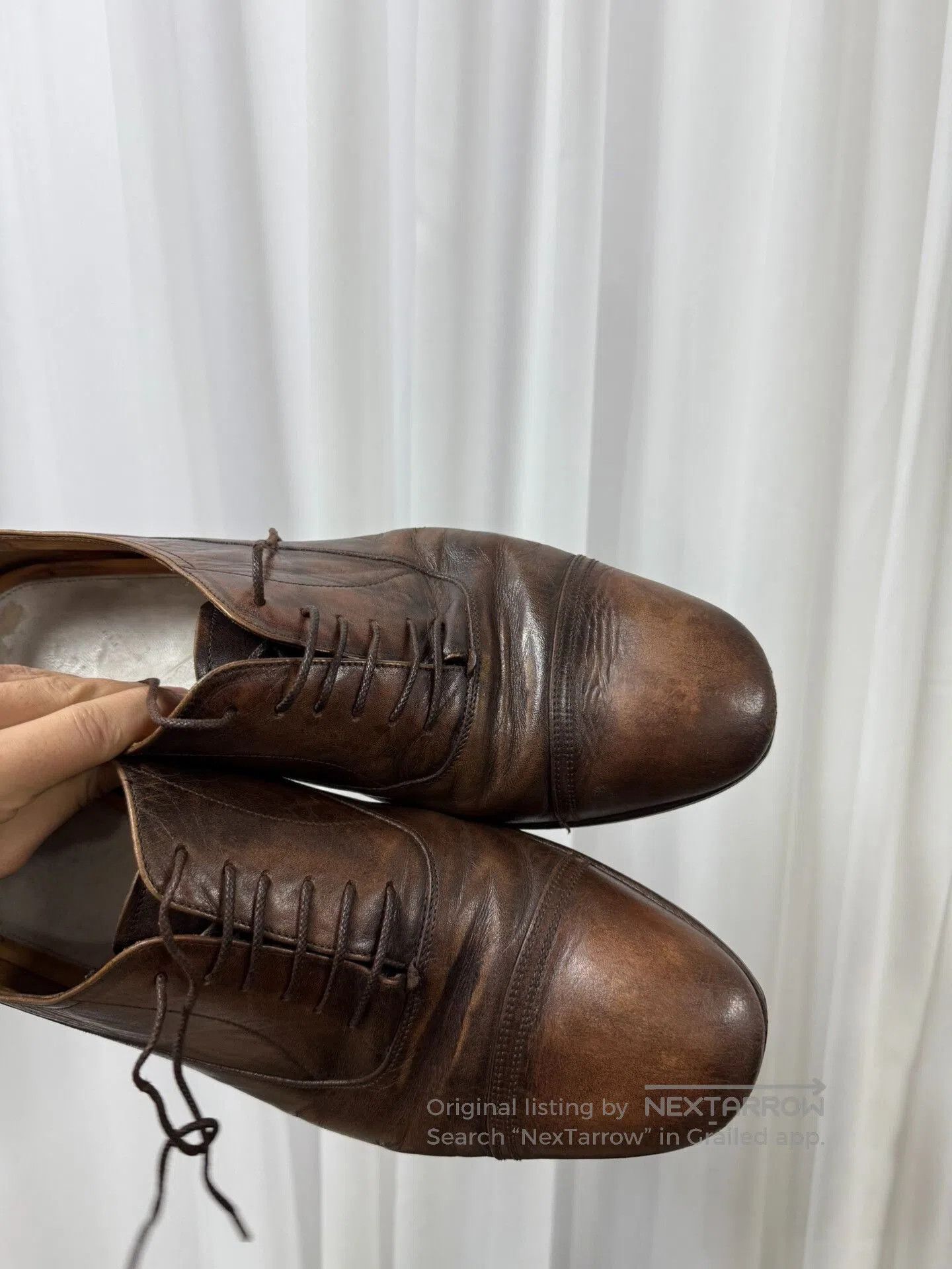 Maison Margiela Maison Margiela Brown Derby Shoes. Size US 10 / EU 43 - 4 Thumbnail