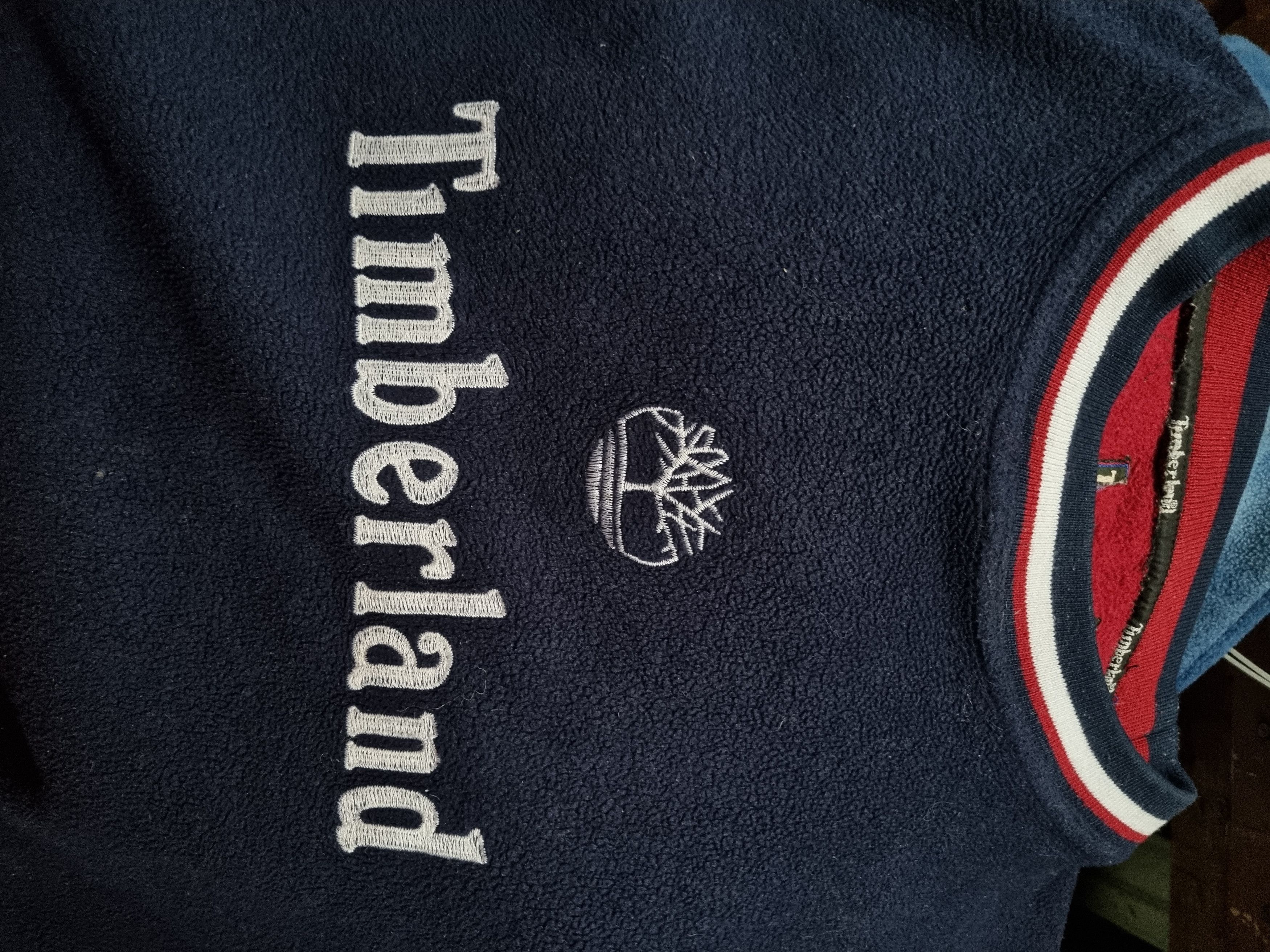 Timberland × Vintage Rare Fleece Vintage Timberland Logo Sweatshirt Size US M / EU 48-50 / 2 - 11 Thumbnail
