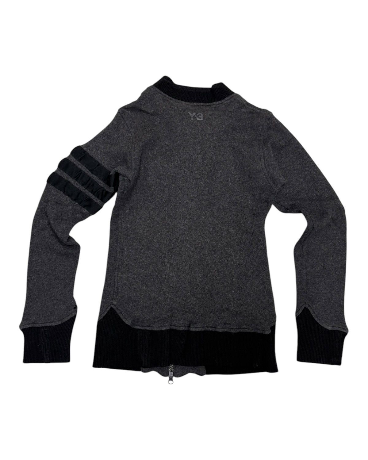 Adidas × Y-3 × Yohji Yamamoto Y-3 Yohji Yamamoto Adidas Black Wool Sweater Size XS / US 0-2 / IT 36-38 - 4 Thumbnail
