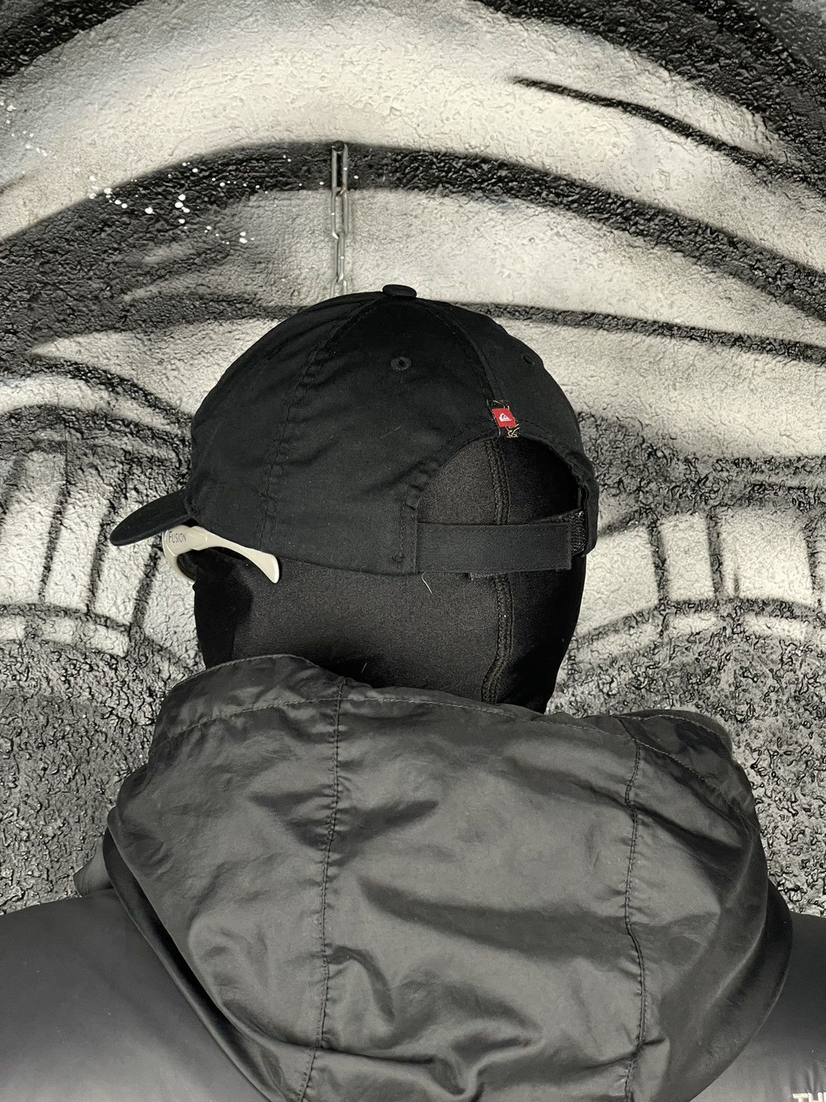 Quiksilver Quiksilver Y2K Surf Style Vintage Black Baseball Cap One Sized Fits Size ONE SIZE - 4 Thumbnail
