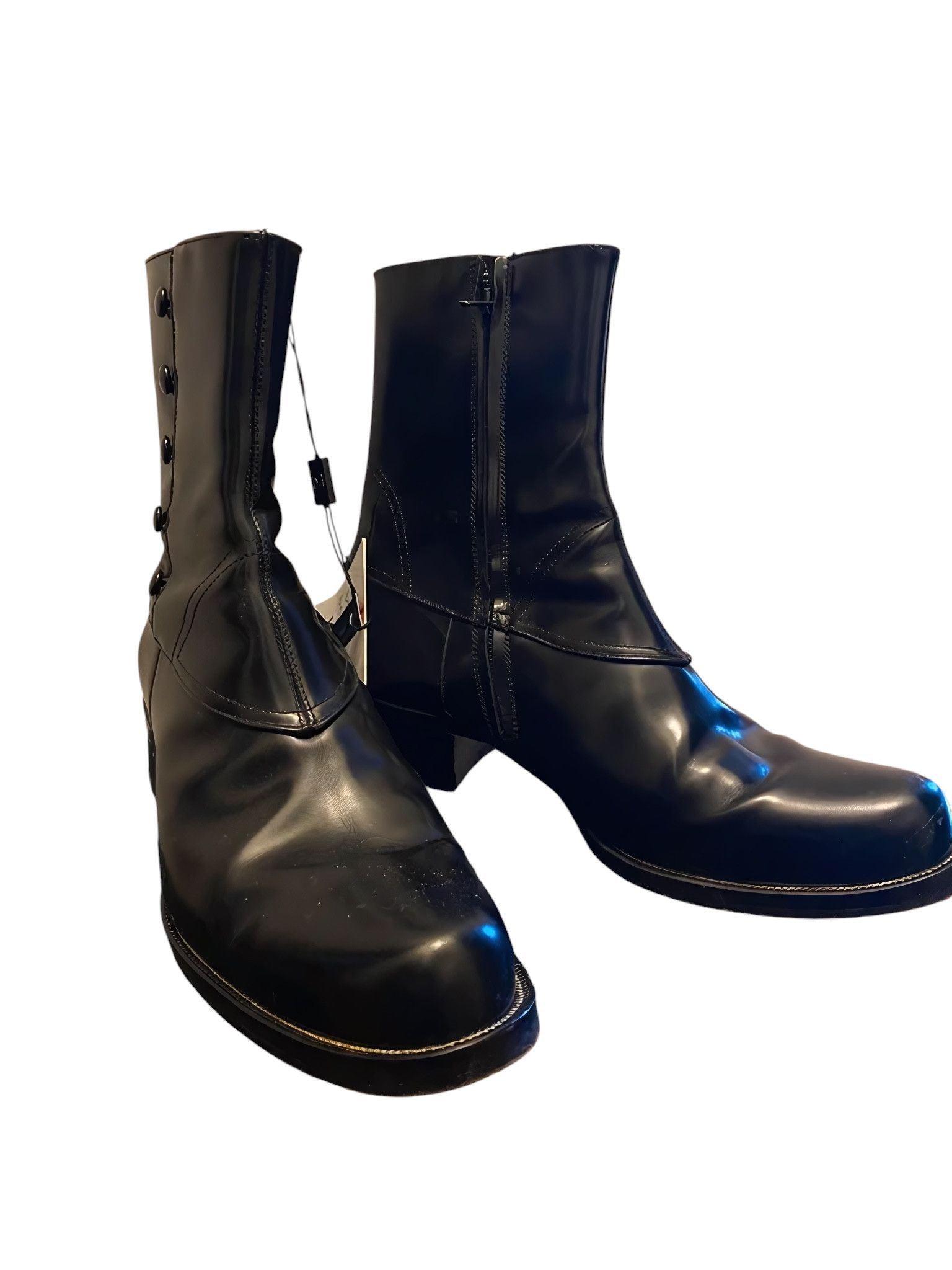 Dsquared2 LEATHER COMBAT BOOTS Size US 7 / EU 40 - 3 Thumbnail