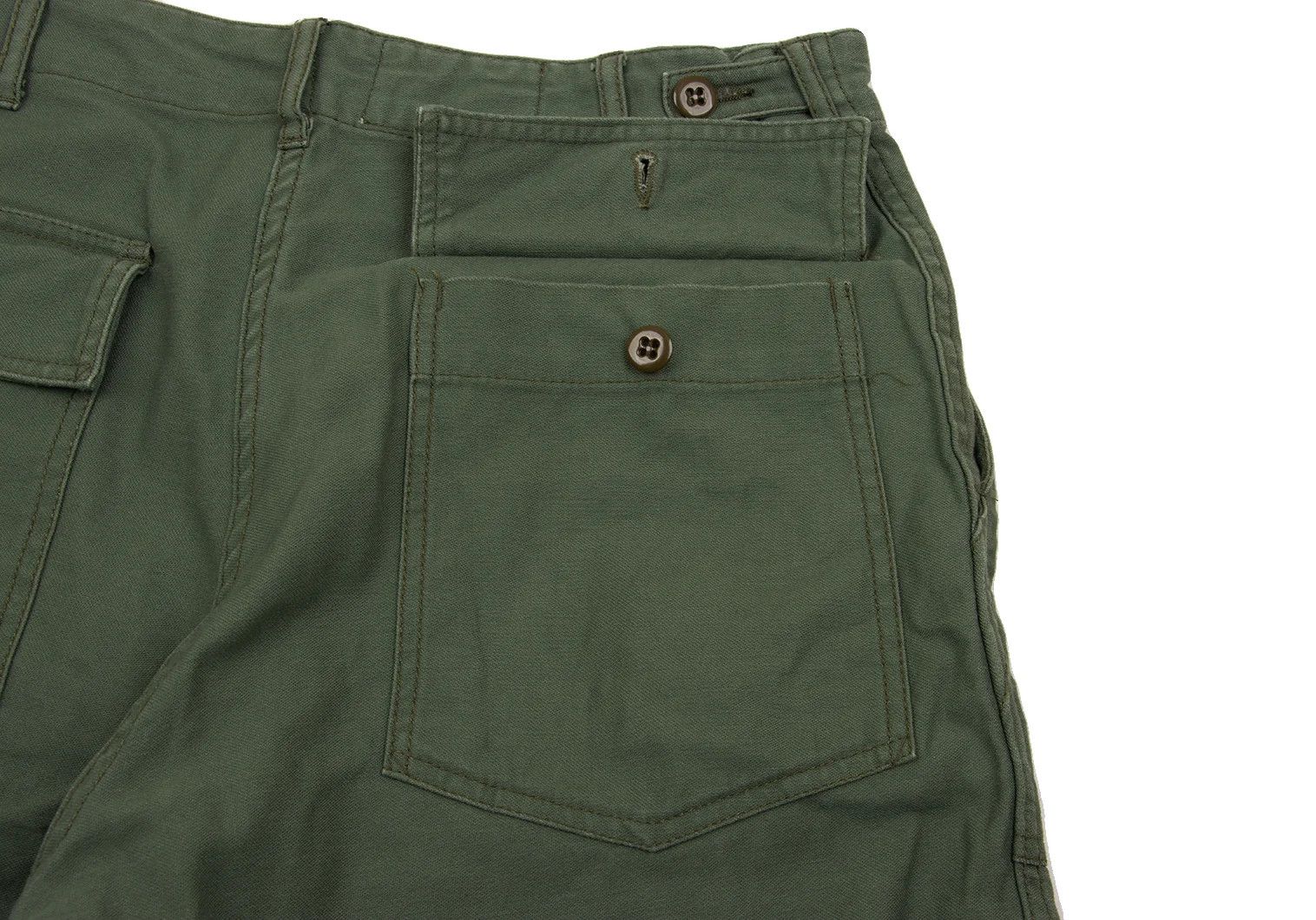 Engineered Garments Double Stitch Military Pants in Green, Size M Size US 34 / EU 50 - 13 Thumbnail