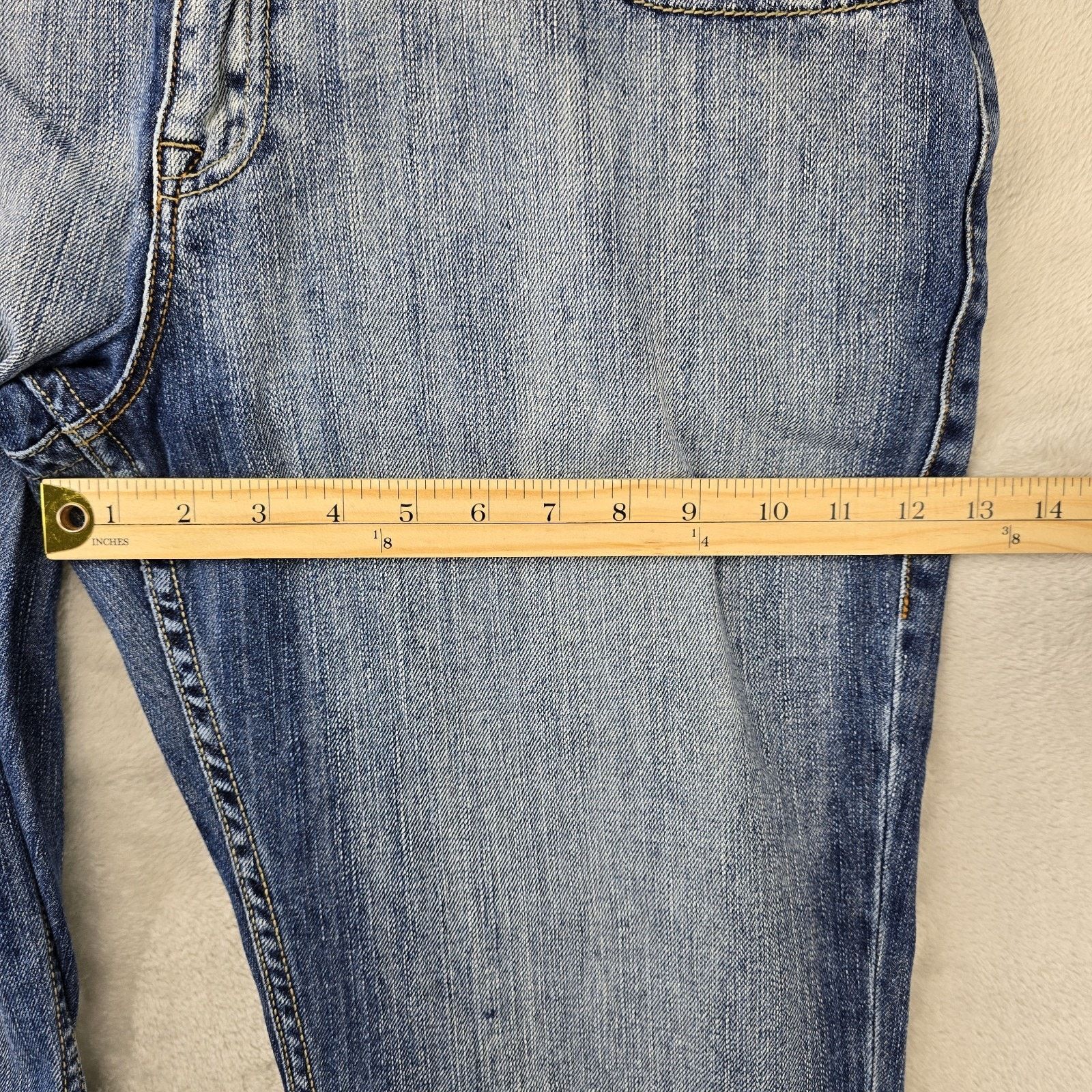 Guess Vtg Guess USA Jeans 34 (Fits 38x30) Embroidered Distressed Size 38" / US 16 / IT 52 - 13 Thumbnail