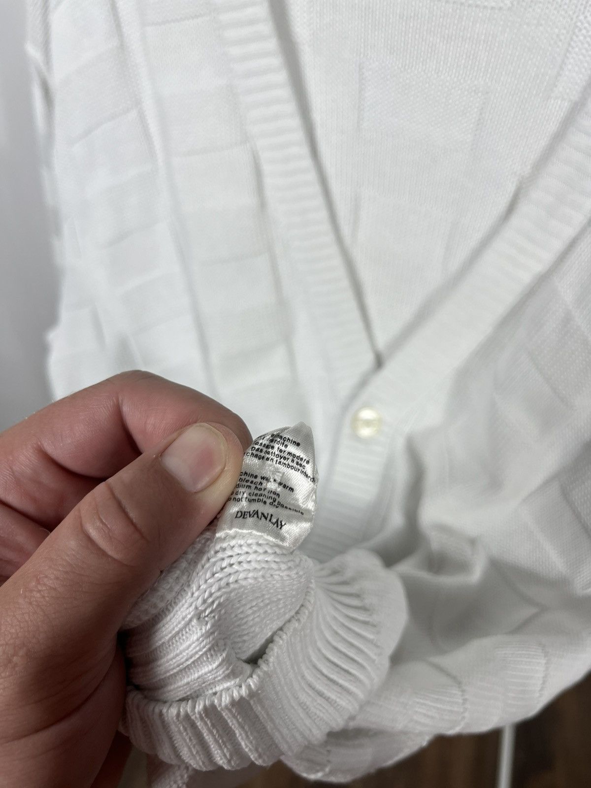 Lacoste Vintage Chemise Lacoste Cardigan Made in France Size 5 Size US XL / EU 56 / 4 - 8 Thumbnail