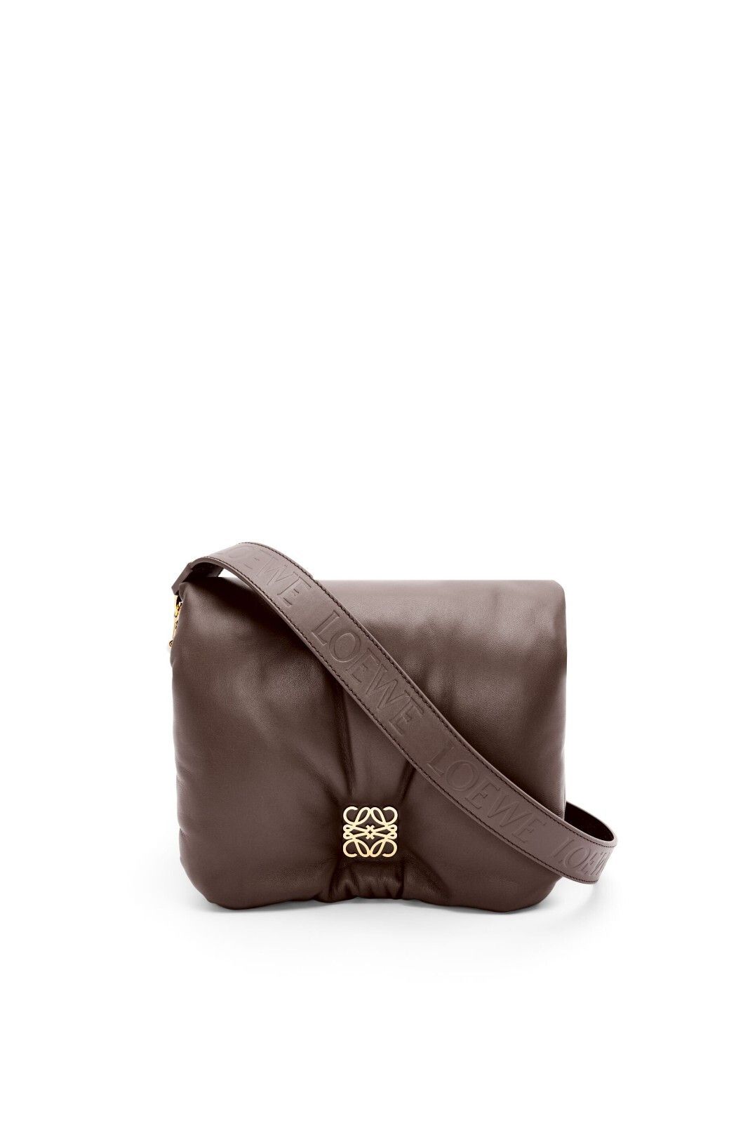 Loewe LOEWE Goya Medium Puffer Dark Chocolate Nappa Handbag Size ONE SIZE - 5 Thumbnail