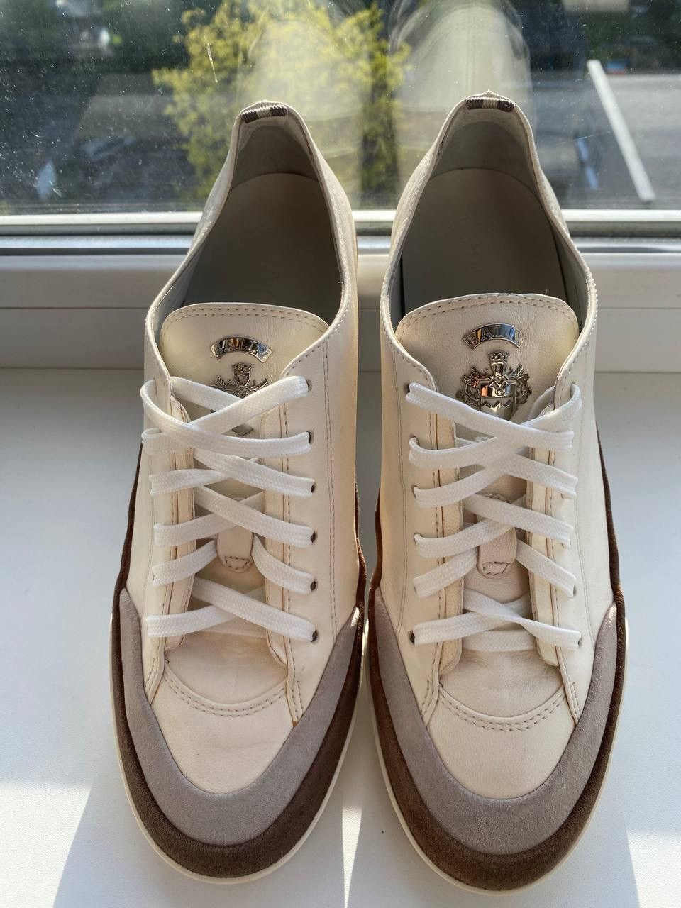 Bally Bally Svikangi Low Top Sneaker White Leather Womens Shoe Size US 8 / IT 38 - 5 Thumbnail