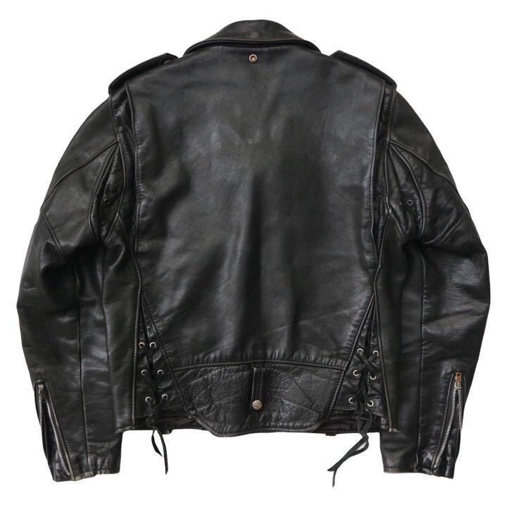 Schott × Vintage Vintage schott perfecto steerhide leather biker jacket Size US L / EU 52-54 / 3 - 2 Thumbnail