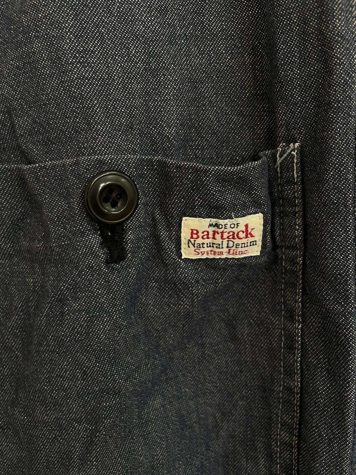 Japanese Brand Vintage Bartack button up jacket Size US XL / EU 56 / 4 - 4 Thumbnail
