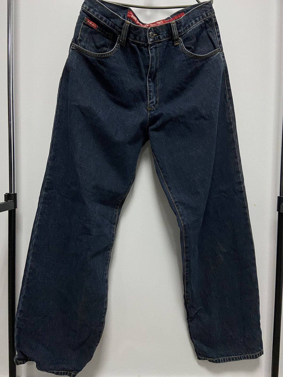 Ecko Unltd. × Vintage Ecko Unltd. Vintage denim pants skate pocket logo Size US 36 / EU 52 - 4 Thumbnail