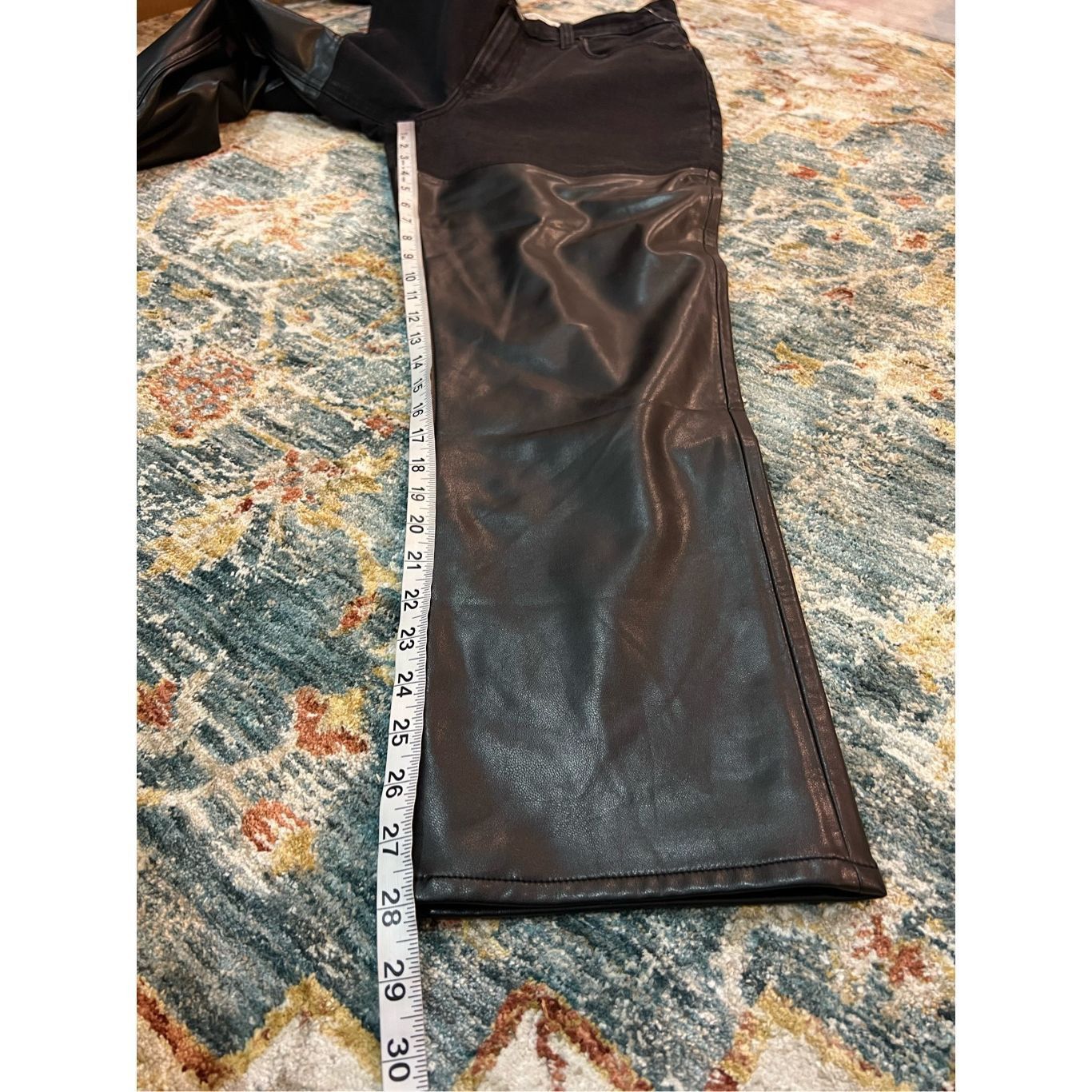Abercrombie & Fitch Abercrombie & Fitch NWT 90s Straight High Rise Jeans Faux Le Size 29" - 7 Thumbnail