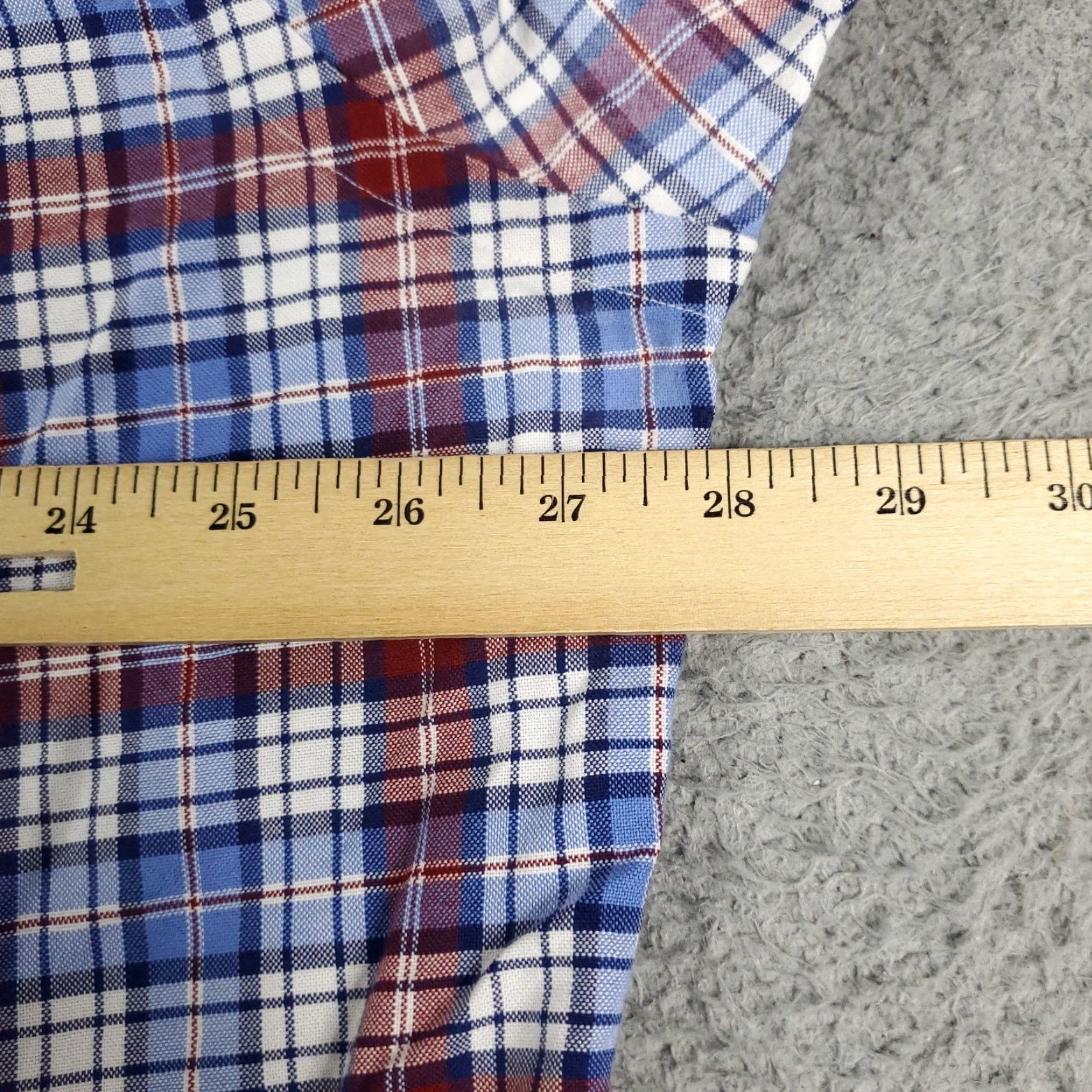 Ralph Lauren Ralph Lauren Button-Up Shirt Mens 2XL Blue Red Plaid Casual Long Sleeve Size US XXL / EU 58 / 5 - 6 Thumbnail