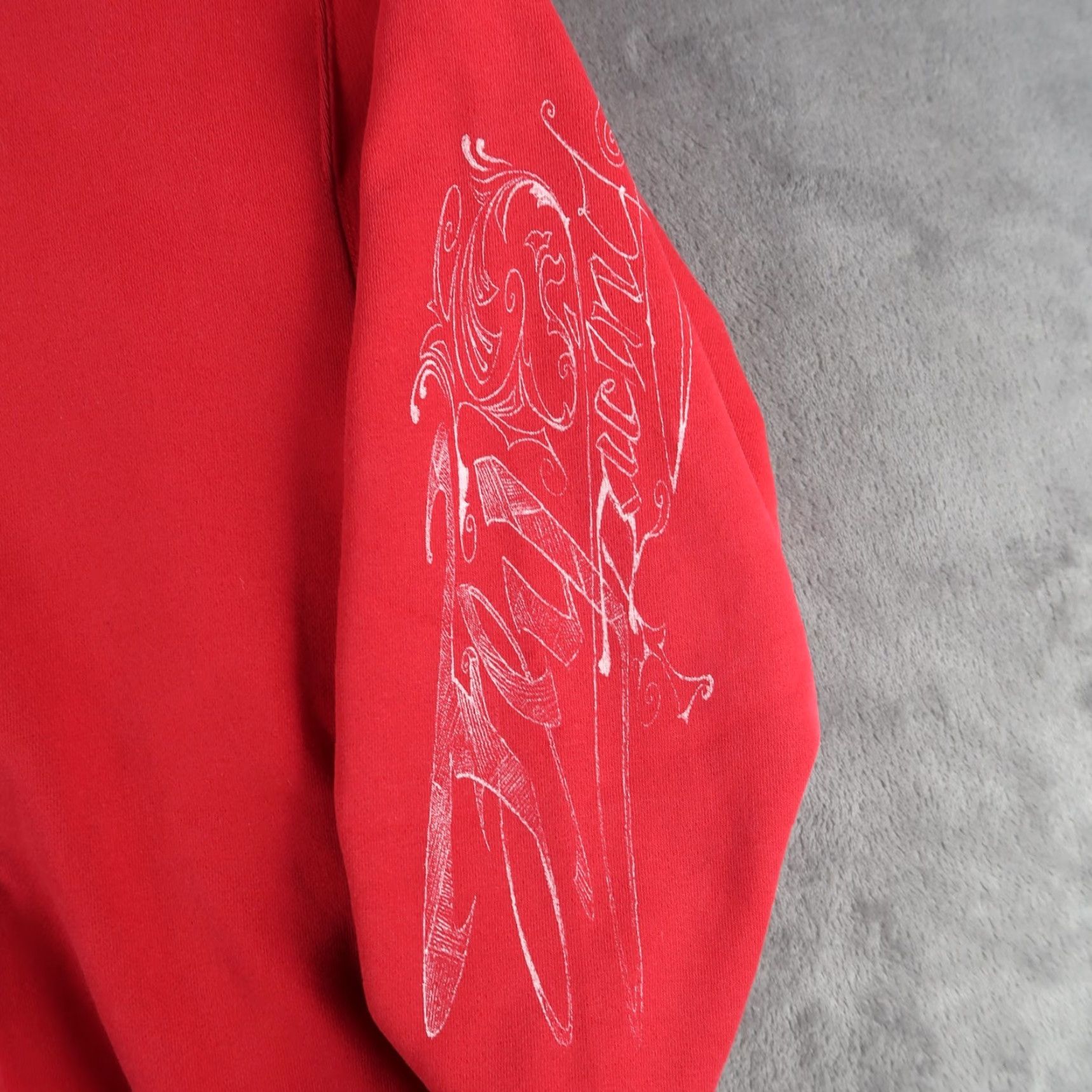 Vintage Vintage Fiy Racing Hoodie Men M Red Graphic Print Pullover Crew Neck Sports Racing Pattern Size US M / EU 48-50 / 2 - 5 Thumbnail