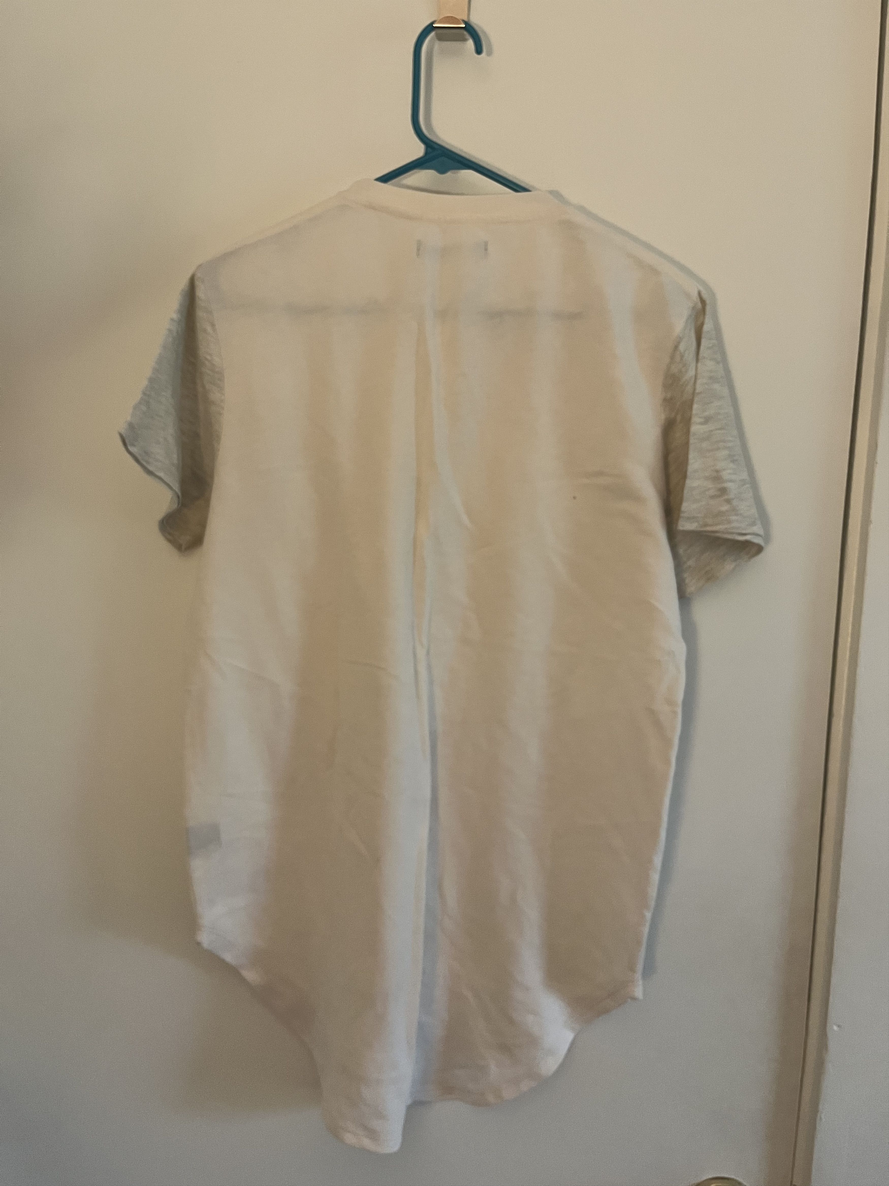 Daily Bread Daily Bread Longline T-Shirt Cream Grey Large Size US L / EU 52-54 / 3 - 4 Thumbnail