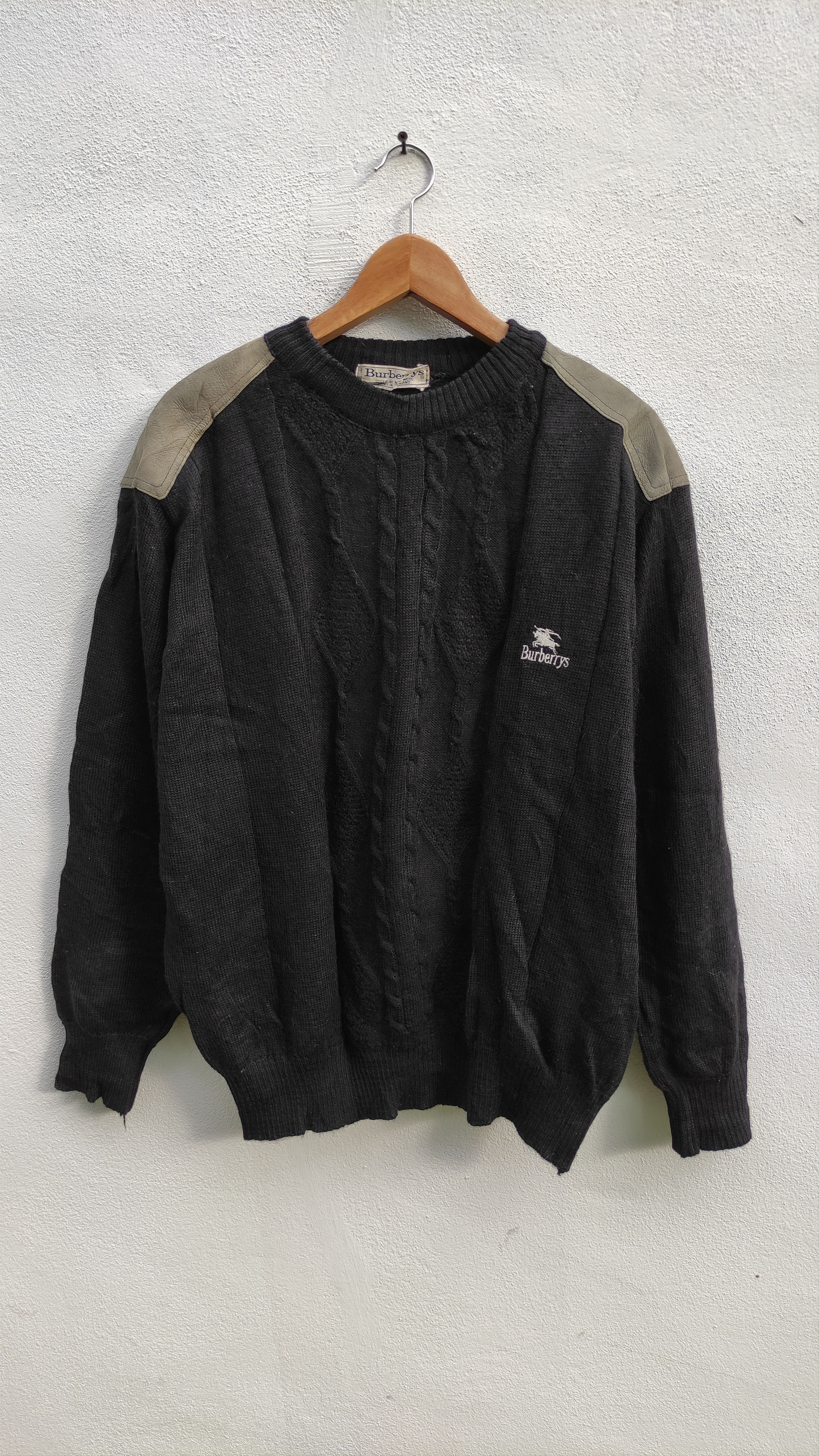 💥Vtg Burberrys Wool Knitwear Sweaters