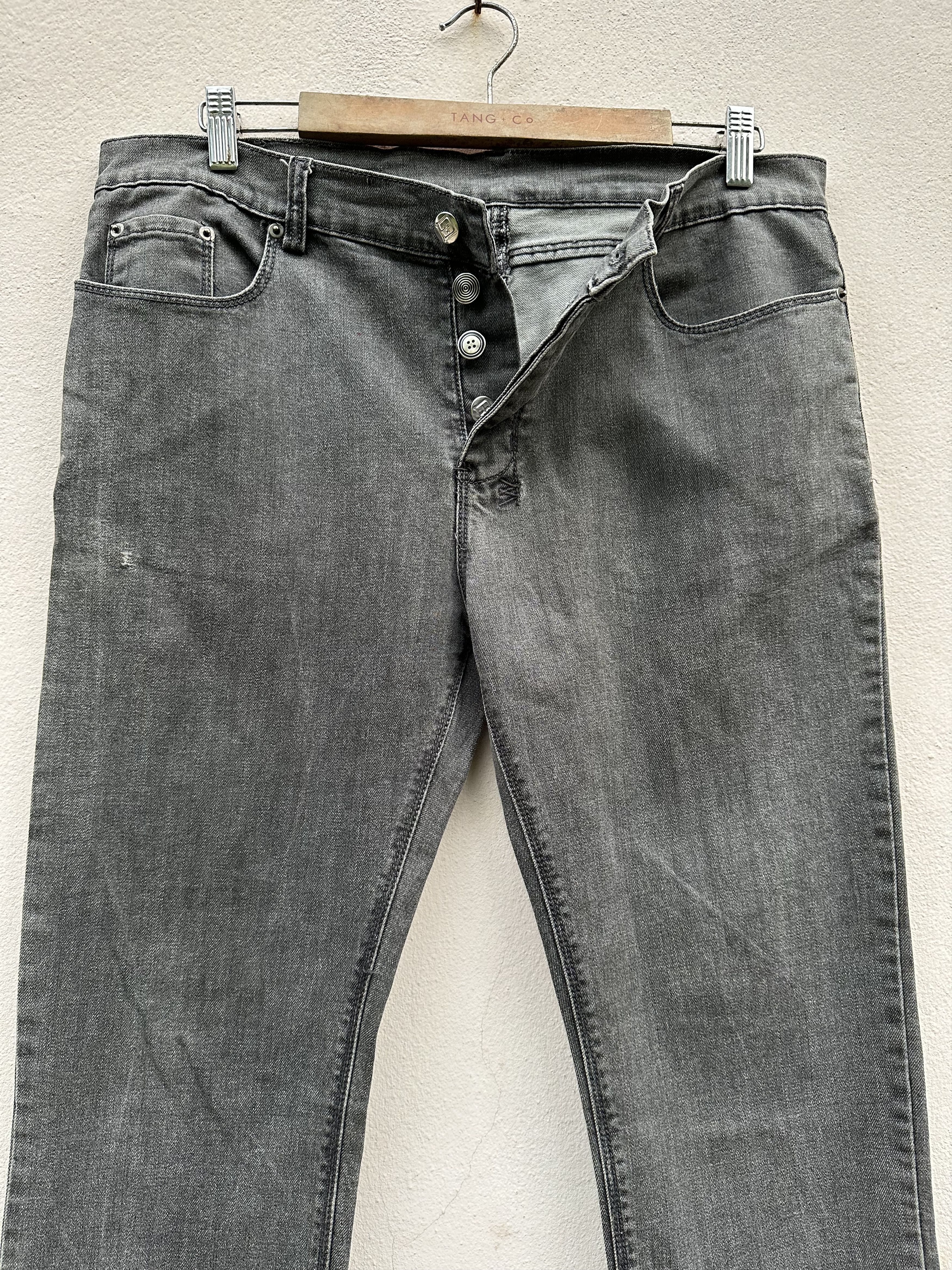 Ksubi Ksubi Black Faded Denim Jeans Size US 34 / EU 50 - 4 Thumbnail