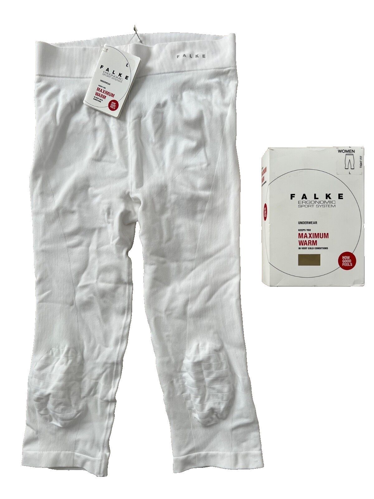 FALKE Falke 33047 3/4 Tights Maximum Warm White ( L ) Size ONE SIZE - 6 Thumbnail