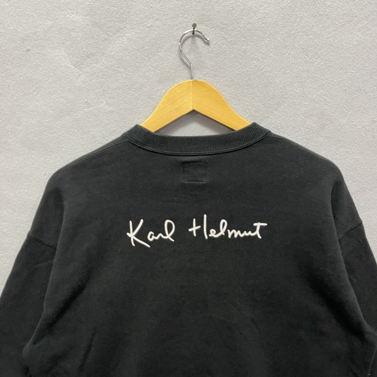 Karl Helmut Vintage Karl Helmut Double Face Embroidery Sweatshirt Size US M / EU 48-50 / 2 - 7 Thumbnail