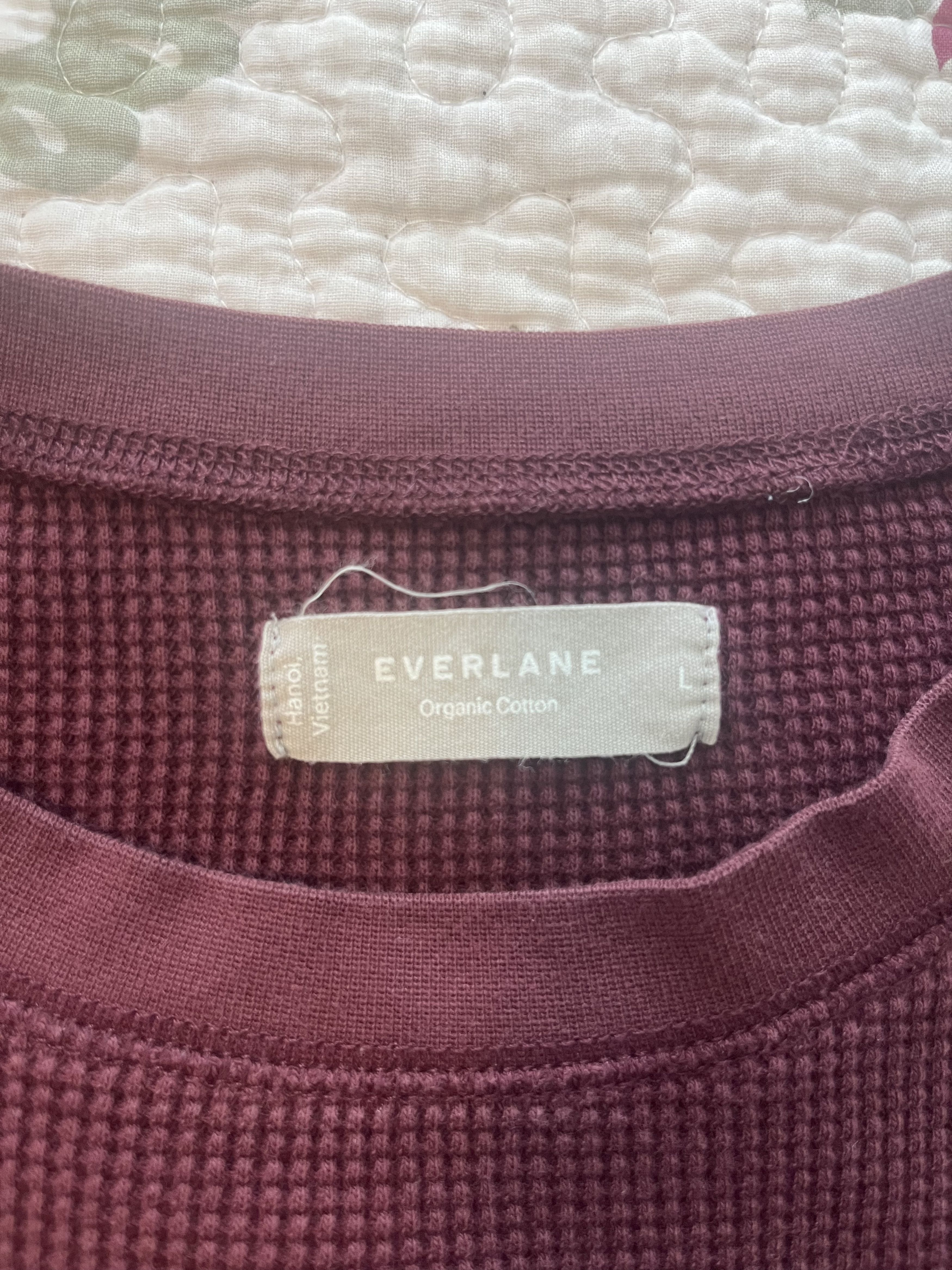 Everlane Longsleeve Waffle T-Shirt Size US L / EU 52-54 / 3 - 4 Thumbnail