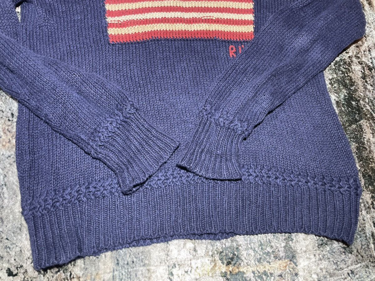 Polo Ralph Lauren RALPH LAUREN KNIT AMERICAN FLAG 🇺🇸 VINTAGE RARE Size US S / EU 44-46 / 1 - 7 Thumbnail