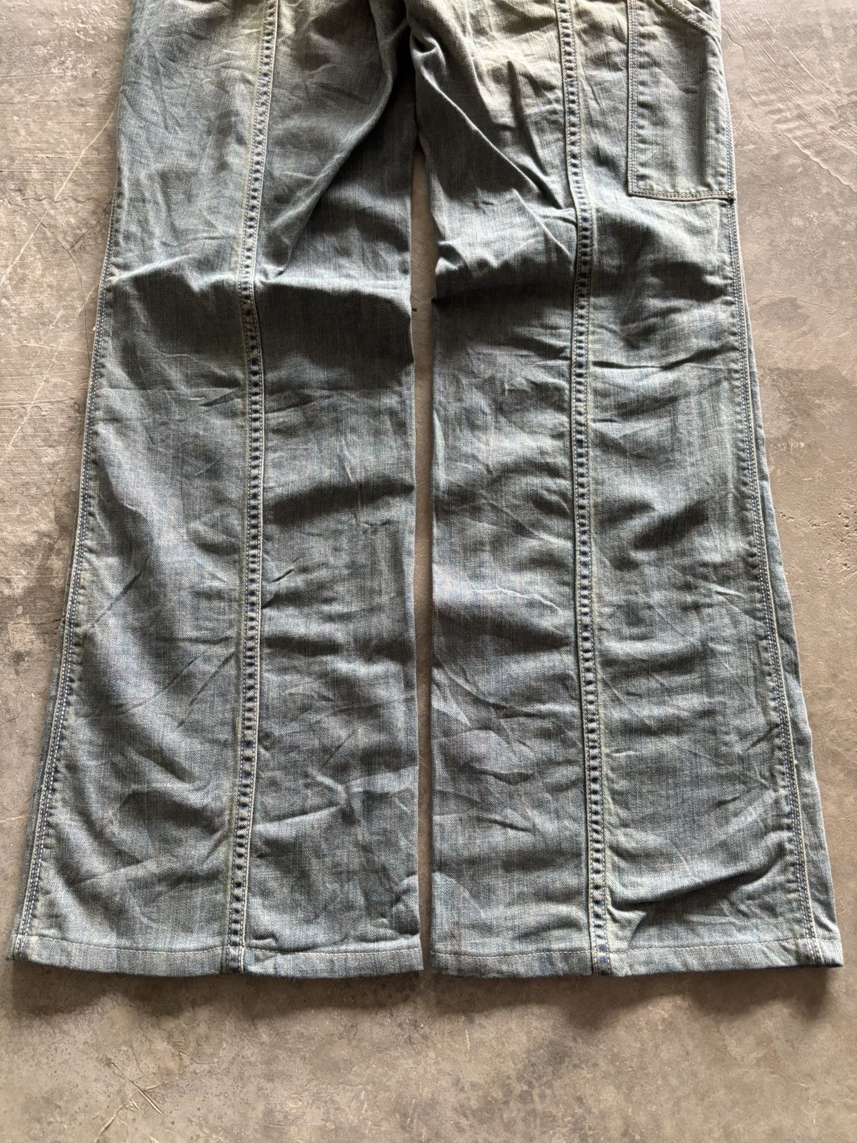 Diesel RARE flared diesel rusty patchwork art panelled distressed Size 27" / US 4 / IT 40 - 22 Thumbnail
