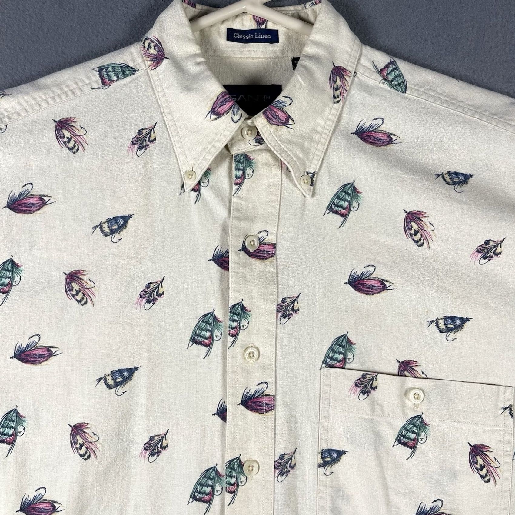 Gant VINTAGE GANT Shirt Men Size US M / EU 48-50 / 2 - 2 Thumbnail