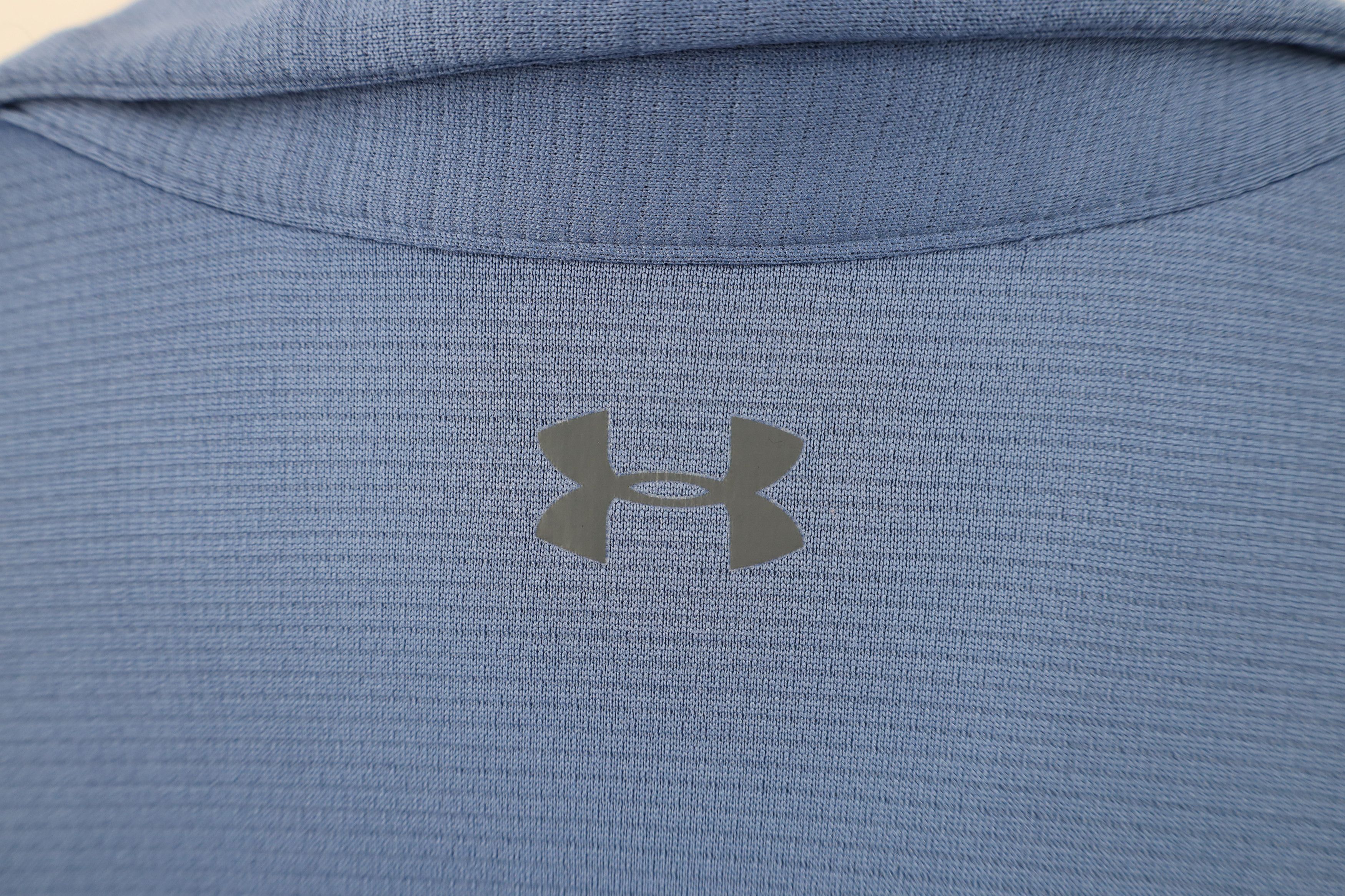 Under Armour New Under Armour HeatGear Collared Golf Polo Shirt Blue Size US XXL / EU 58 / 5 - 11 Thumbnail