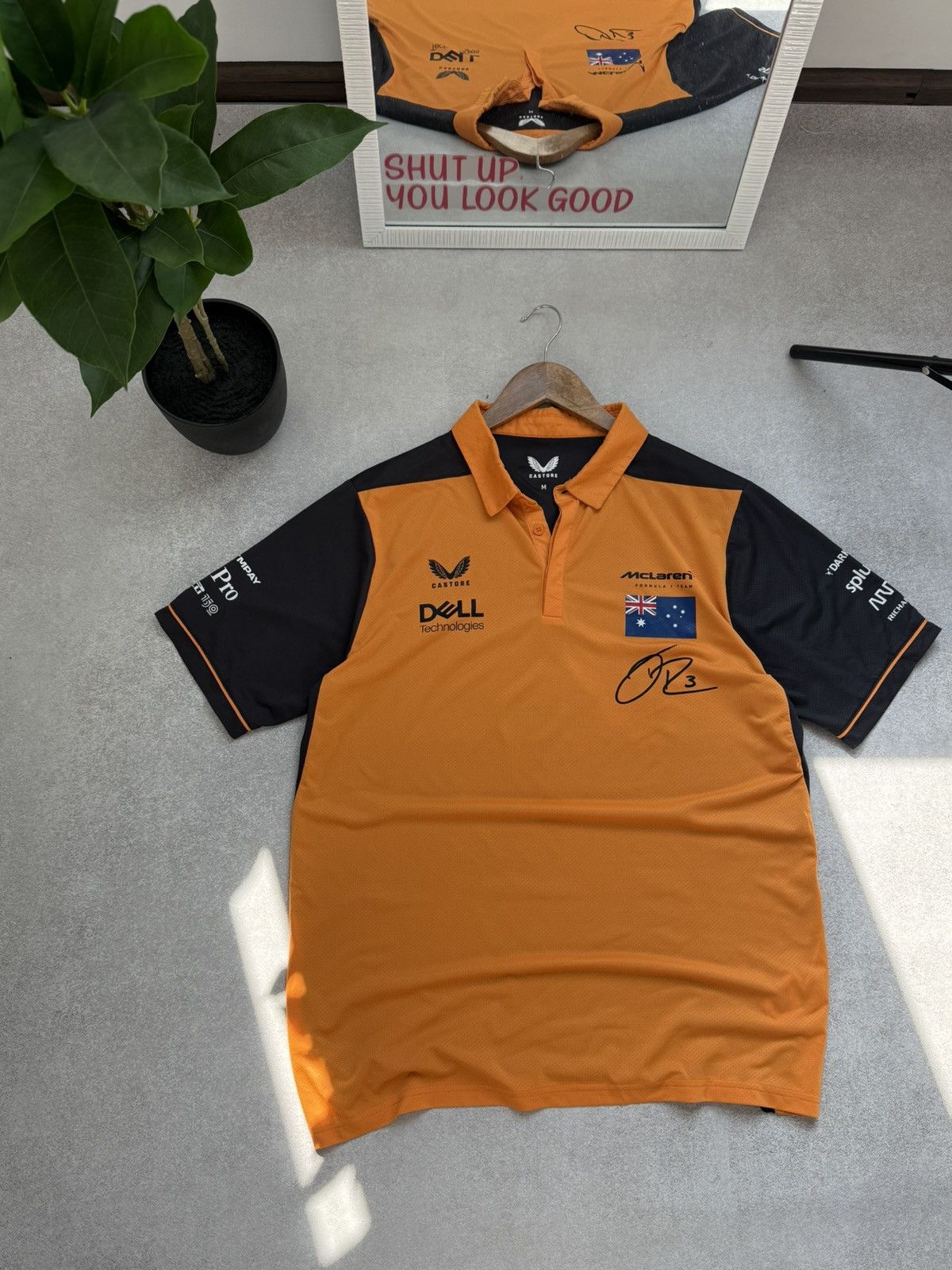 Malcolm McLaren McLaren Castore Formula 1 Team Shirt Mens Polos F1 Racing Size US M / EU 48-50 / 2 - 3 Thumbnail