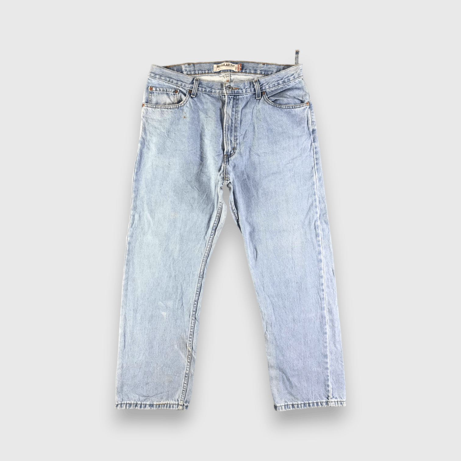 Levi's Vintage Blue Wash Levis 505 Jeans-J4419 Size US 37 - 1 Thumbnail