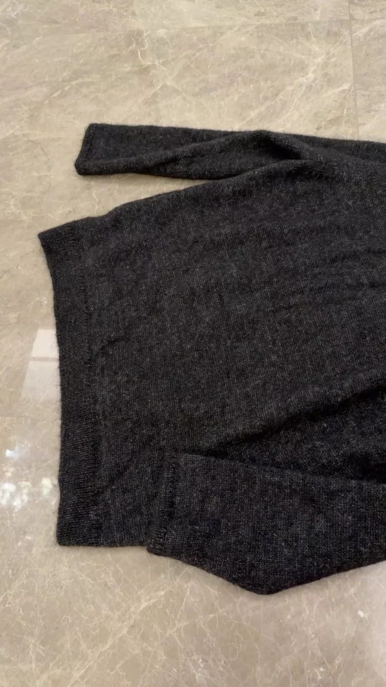 Our Legacy our legacy 24fw lace knitted neckline Black polo wool long Size US M / EU 48-50 / 2 - 5 Thumbnail