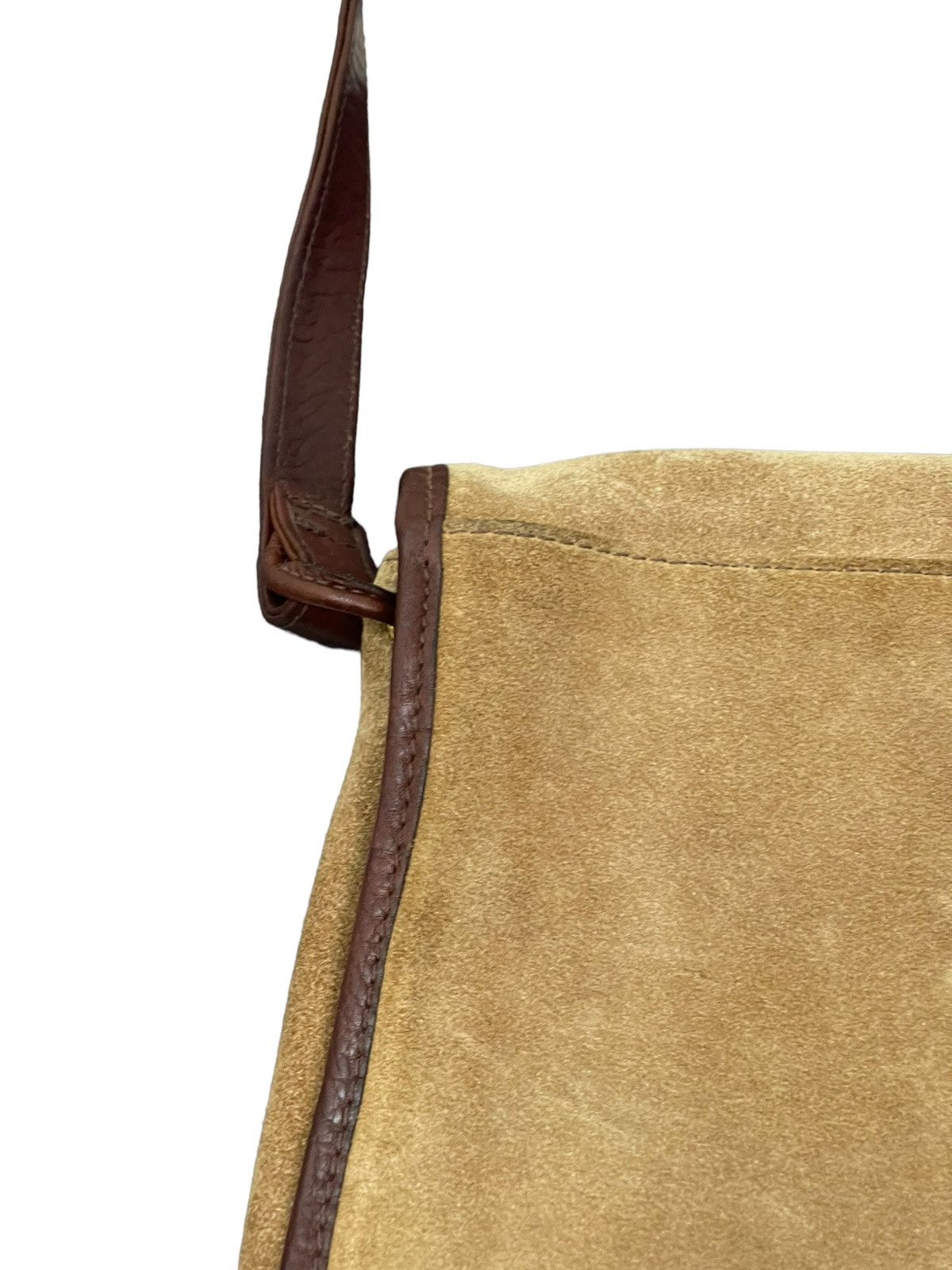 Valentino Full Leather Suede Valentino Italy Cross Body Bag 3🟩 Size ONE SIZE - 17 Thumbnail