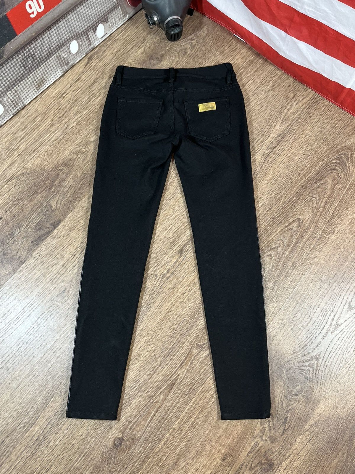 Just Cavalli Just Cavalli Jeggings Pants Size S-M Gold Logo Size 28" / US 6 / IT 42 - 12 Thumbnail