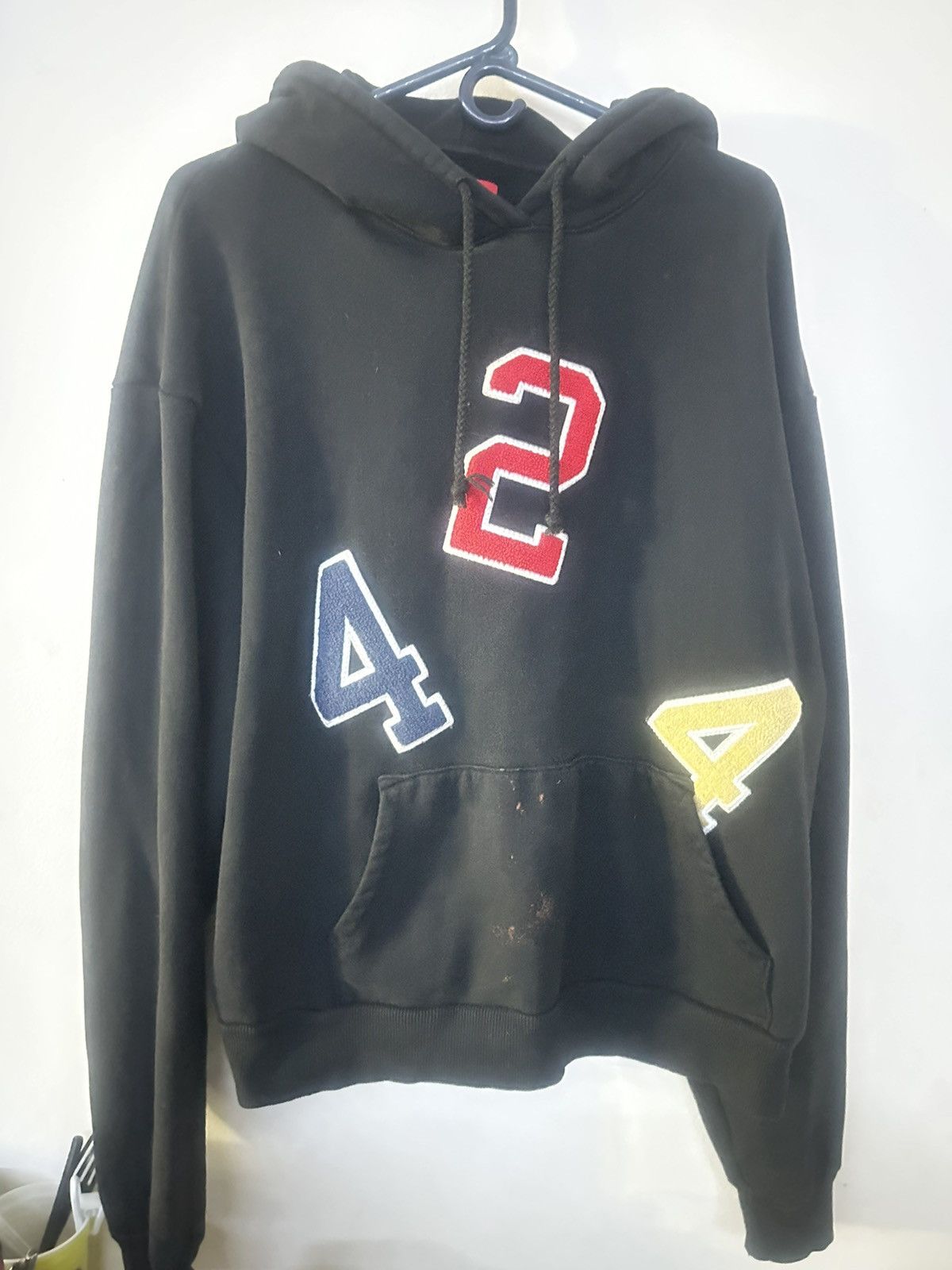 424 424 Black Ransom Note Patch Hoodie Size US M / EU 48-50 / 2 - 1 Thumbnail