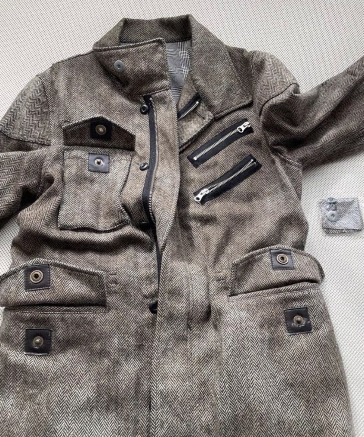 PPFM PPFM Herringbone Work Jacket K24 Size US M / EU 48-50 / 2 - 6 Thumbnail