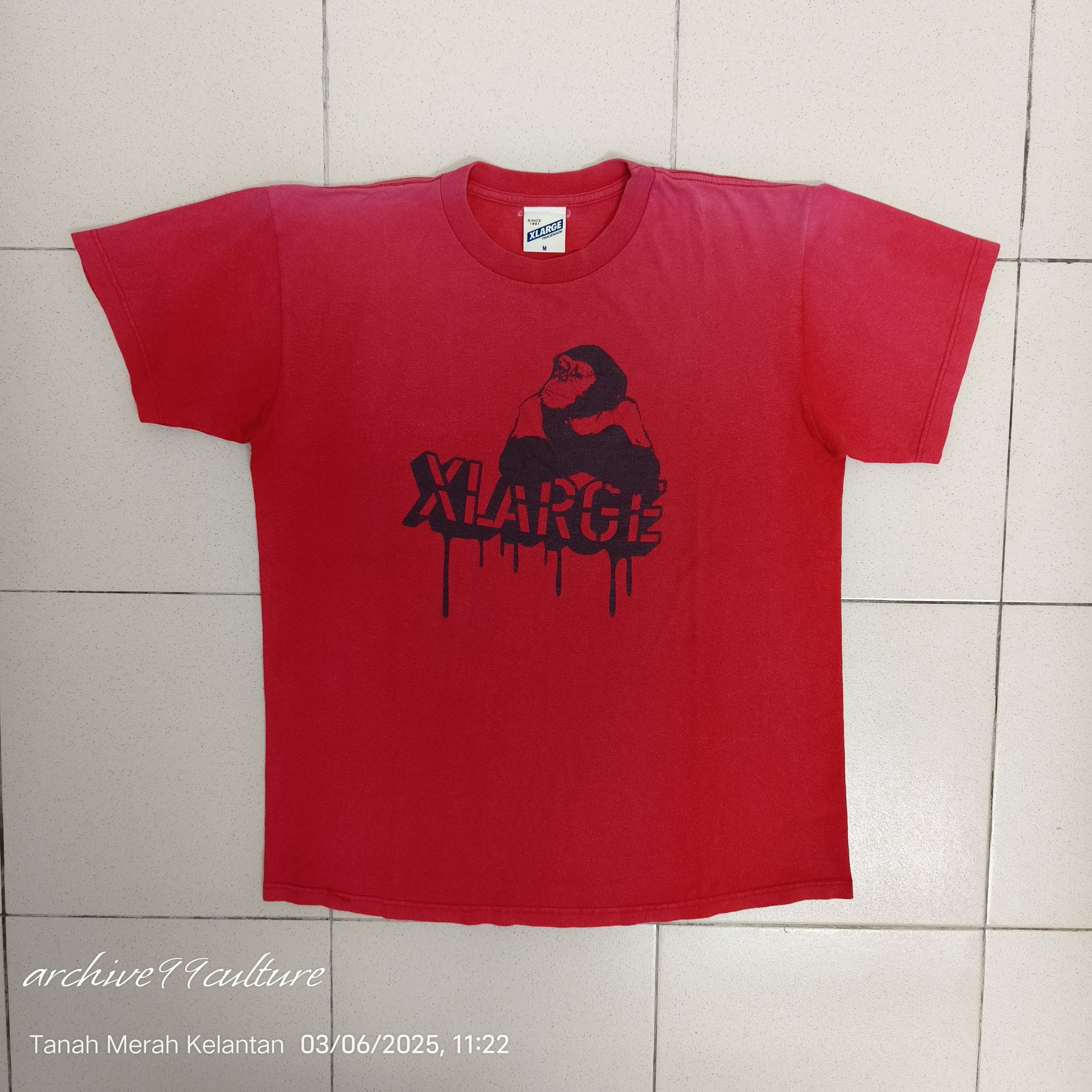 Vintage X Large Fade Red Tee Size US M / EU 48-50 / 2 - 1 Thumbnail