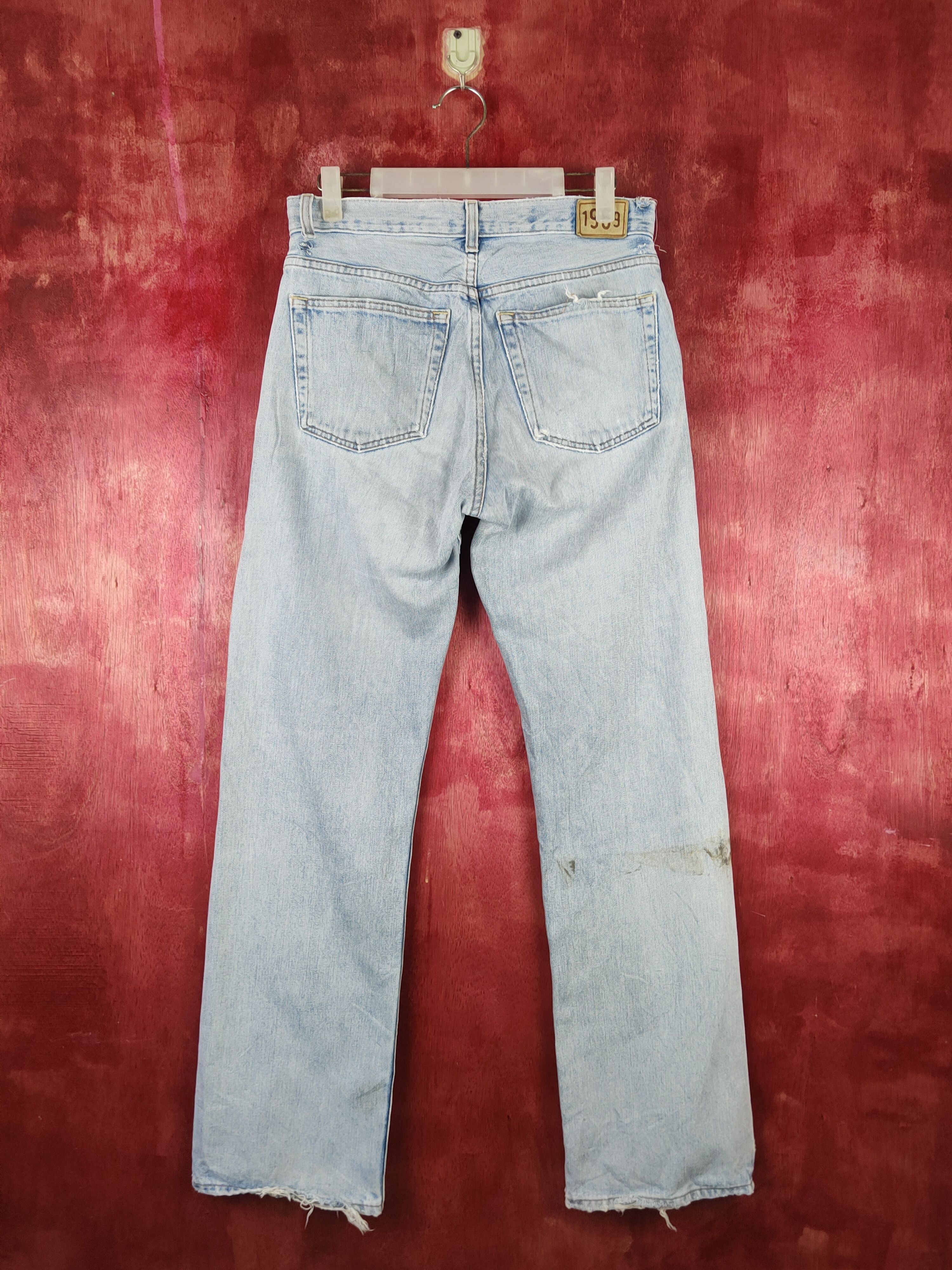 Gap GAP Blue Faded Distressed Ripped Jeans #1666 Size US 30 / EU 46 - 7 Thumbnail