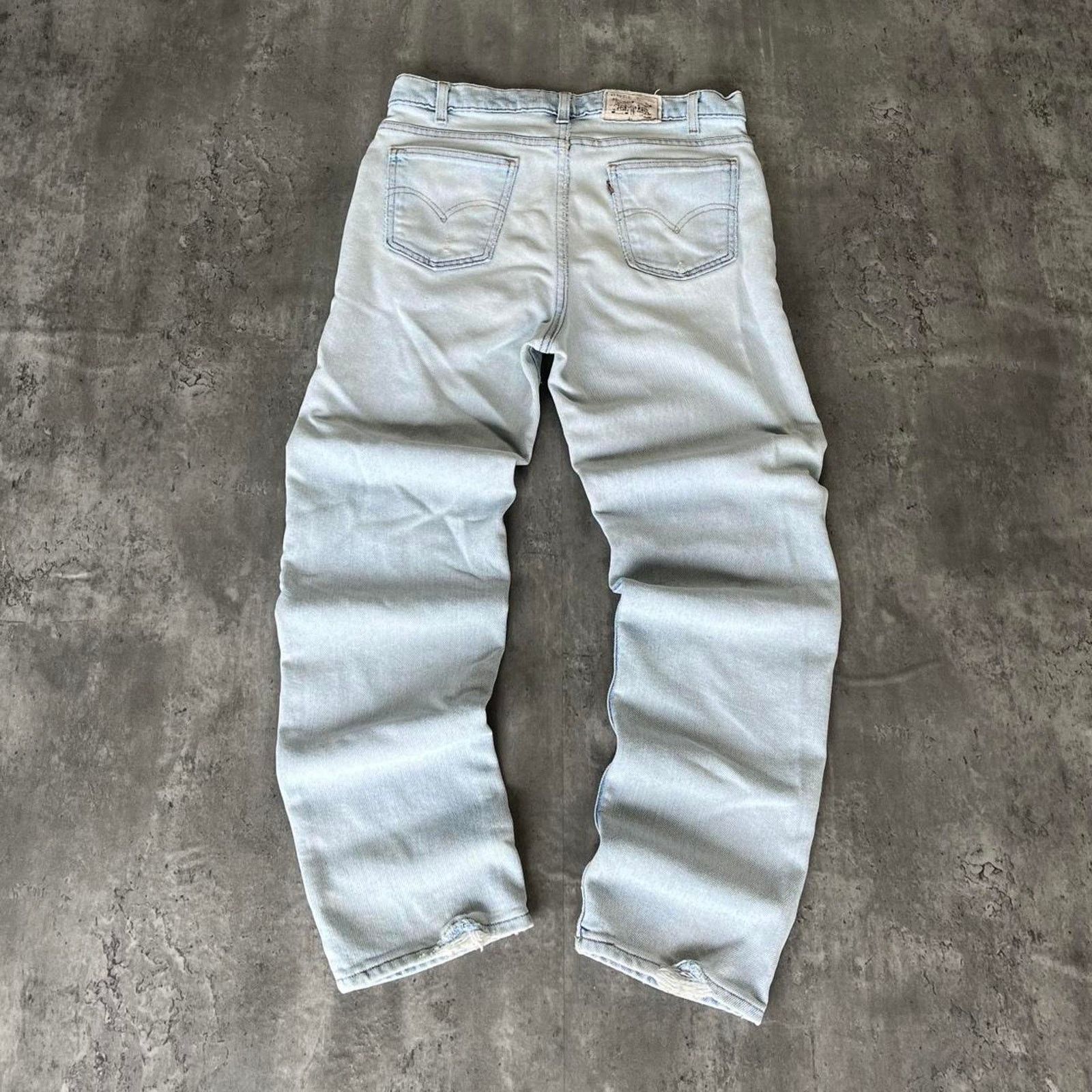 Levi's Vintage Y2K Levi’s Flex Denim Essential Light Wash Jeans Size US 34 / EU 50 - 1 Thumbnail