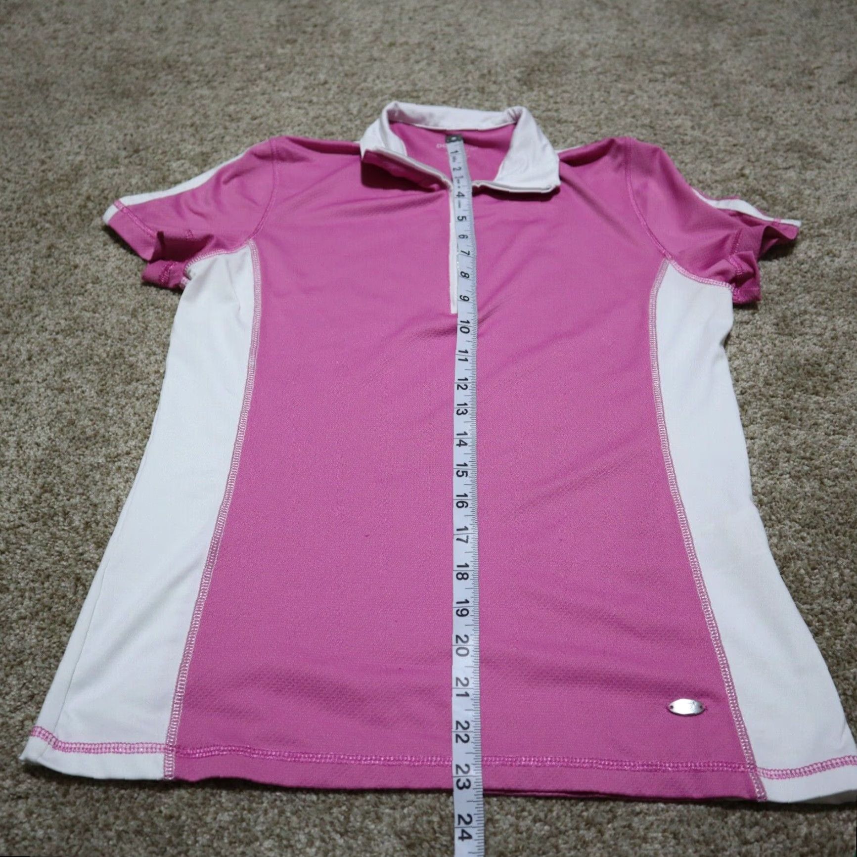 Dockers DOCKERS Jacket Polo Style 1/4 Zip Pull over Women's Size S Multicolor All Seasons Shirt Womens Dockers Jacket Size S / US 4 / IT 40 - 5 Thumbnail