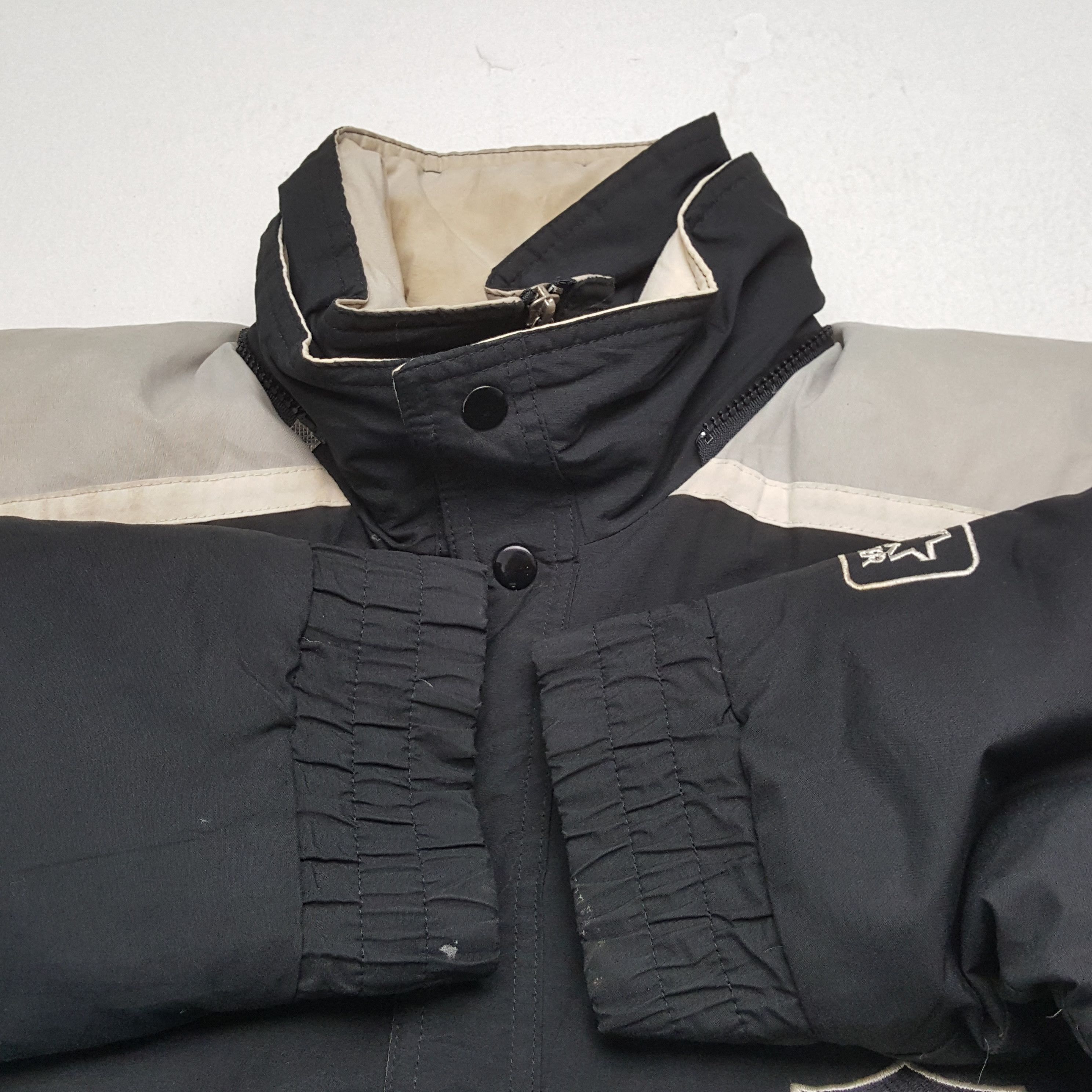 NFL × Vintage RAIDERS NFL American Football Team Starter Jacket Size US XXL / EU 58 / 5 - 9 Thumbnail