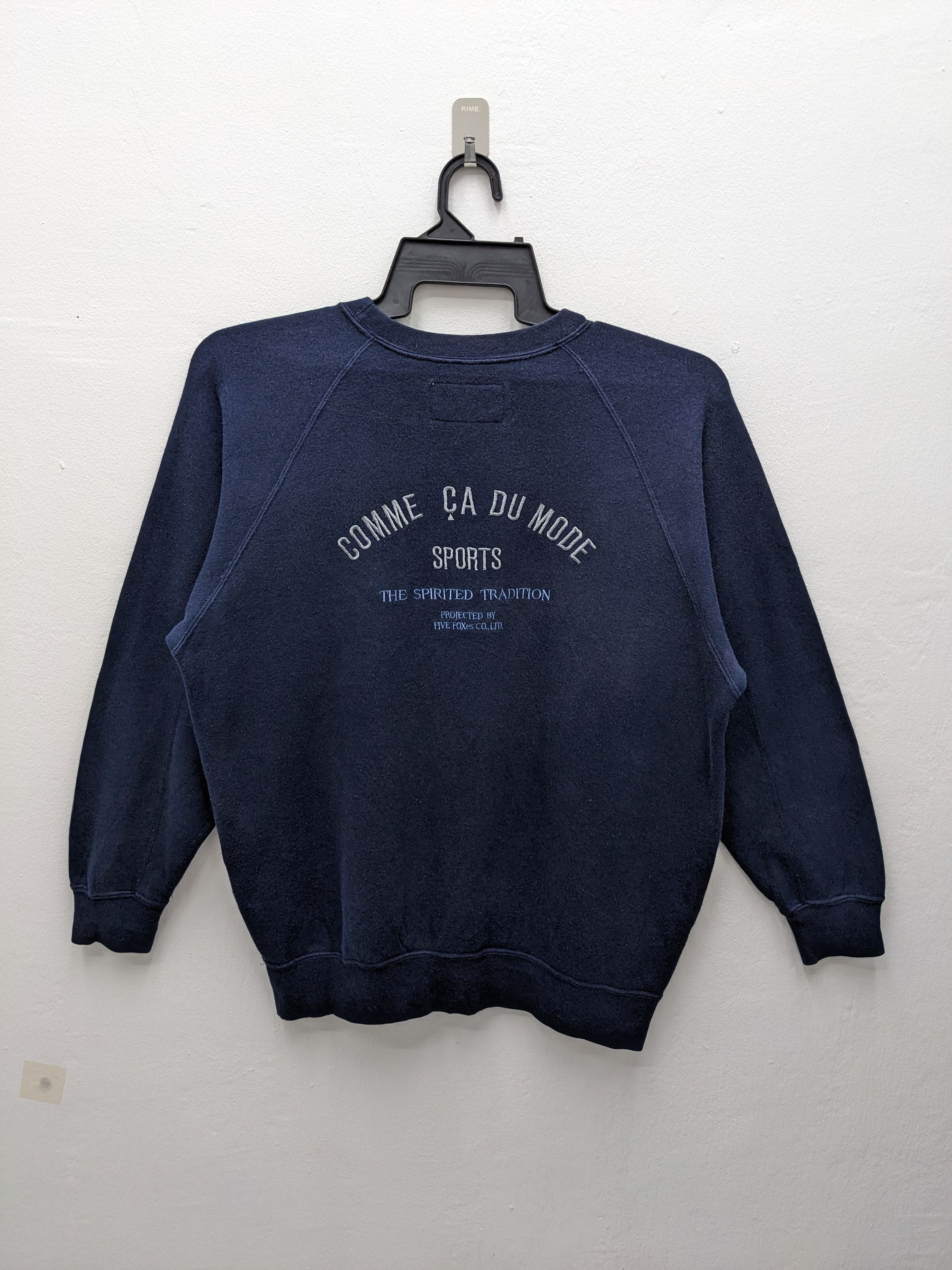 Comme Ca Ism Vintage 90s Japanese Comme Ca Du Mode Sporting Club Crewneck Size US M / EU 48-50 / 2 - 2 Thumbnail