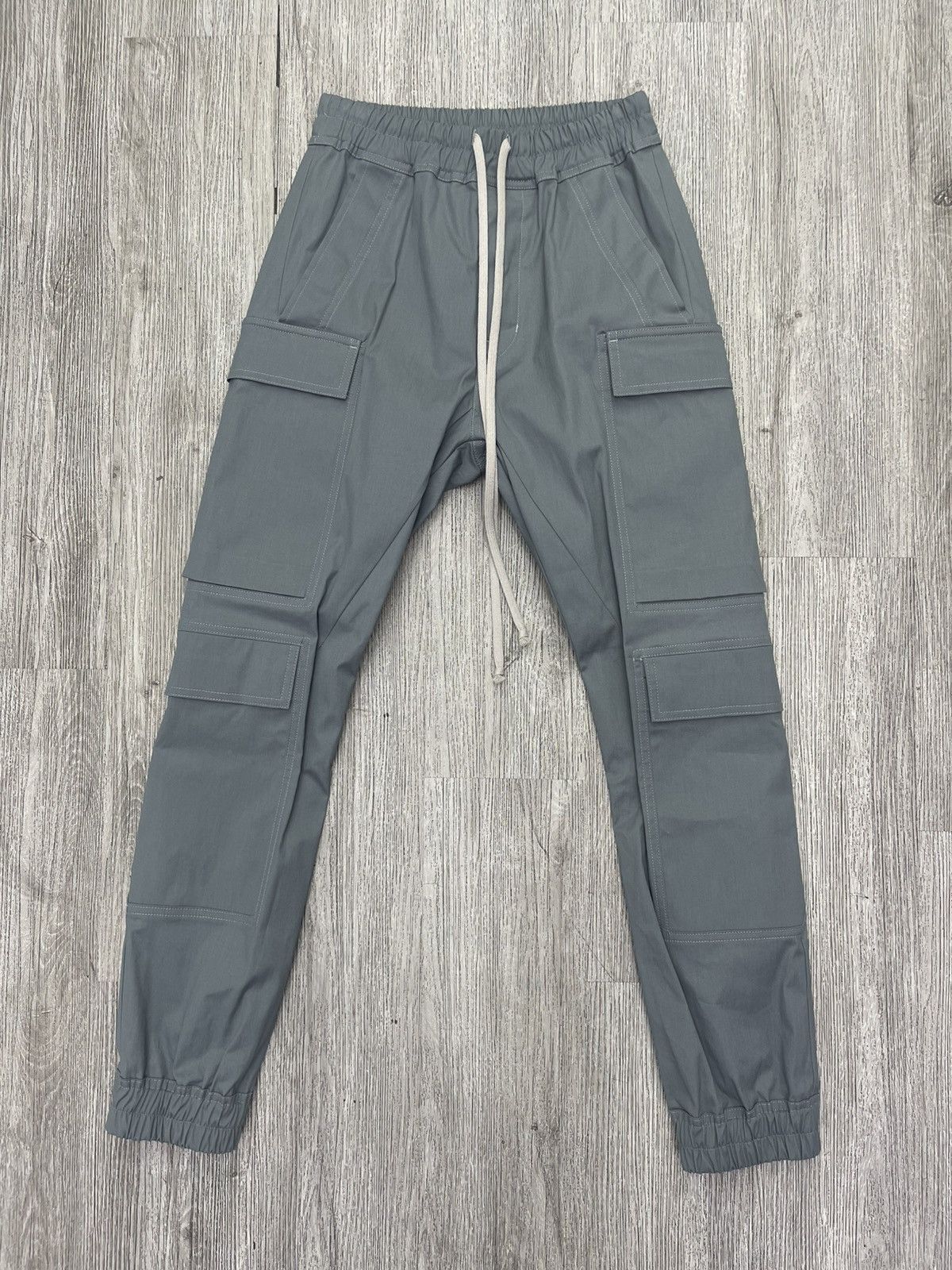 Rick Owens Rick Owens mega cargo pants grey Size US 28 / EU 44 - 1 Thumbnail