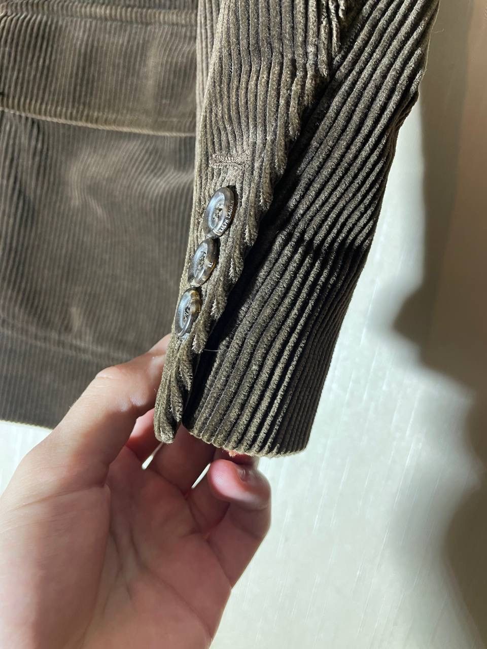 Polo Ralph Lauren × Velvet × Vintage Polo Ralph Lauren Vintage Velvet Blazer Size 48R - 5 Thumbnail