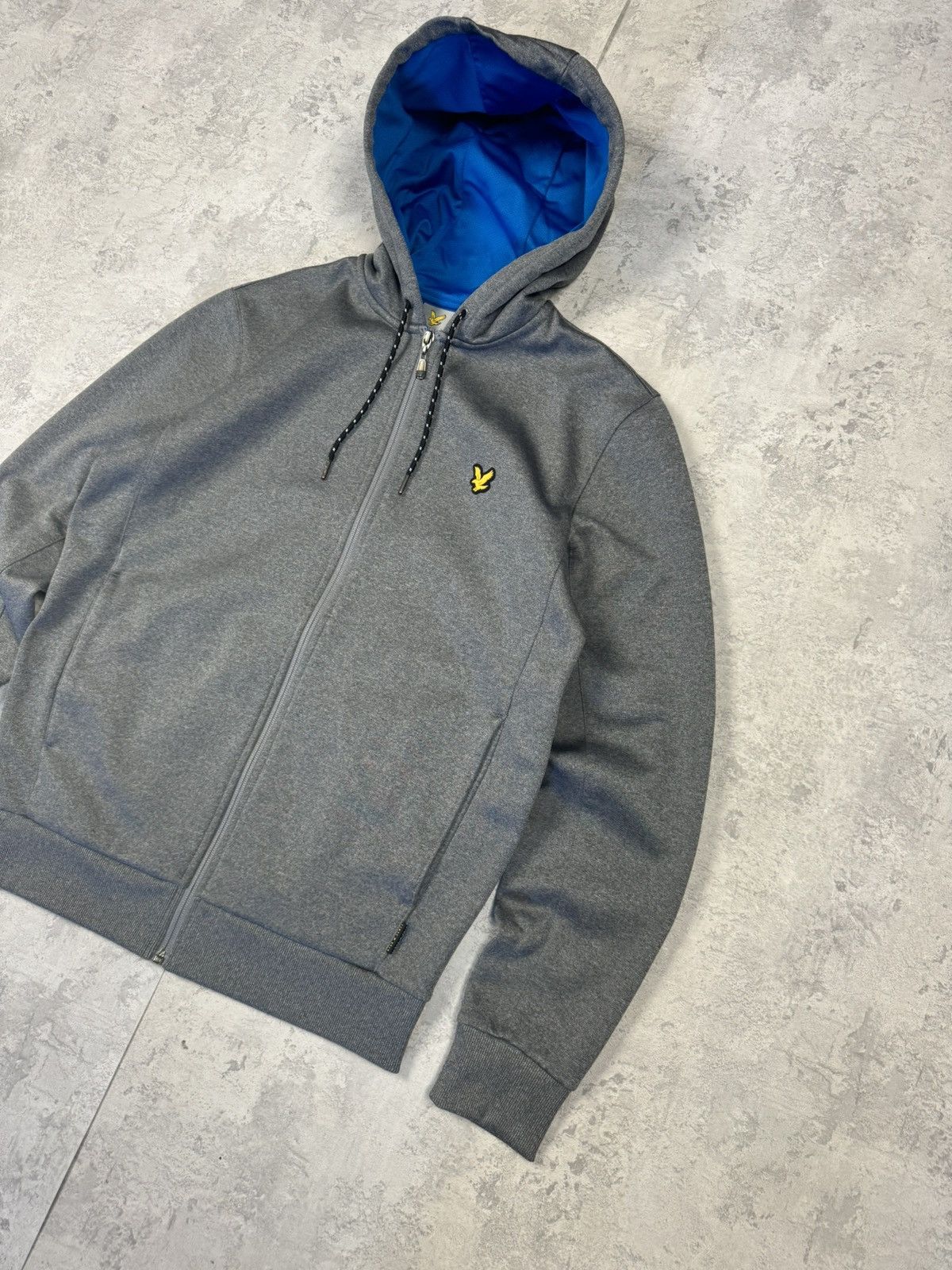 Lyle & Scott Lyle & Scott Grey Full Zip Hoodie Men’s Hooded Size S Size US S / EU 44-46 / 1 - 3 Thumbnail