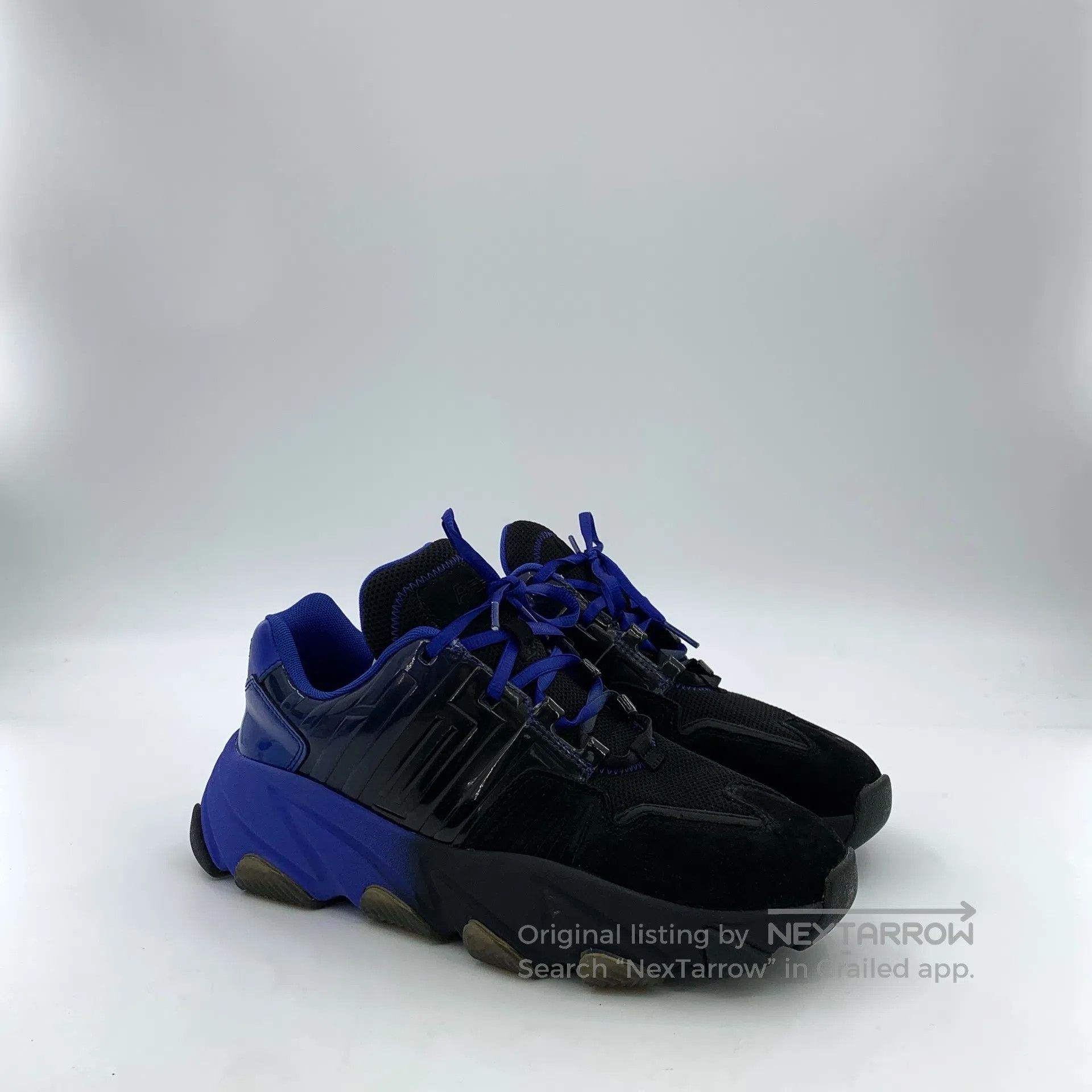 ASH ASH Color Block Lace-Up Casual Flat Sports Dad Shoes| Size US 6 / EU 39 - 2 Thumbnail