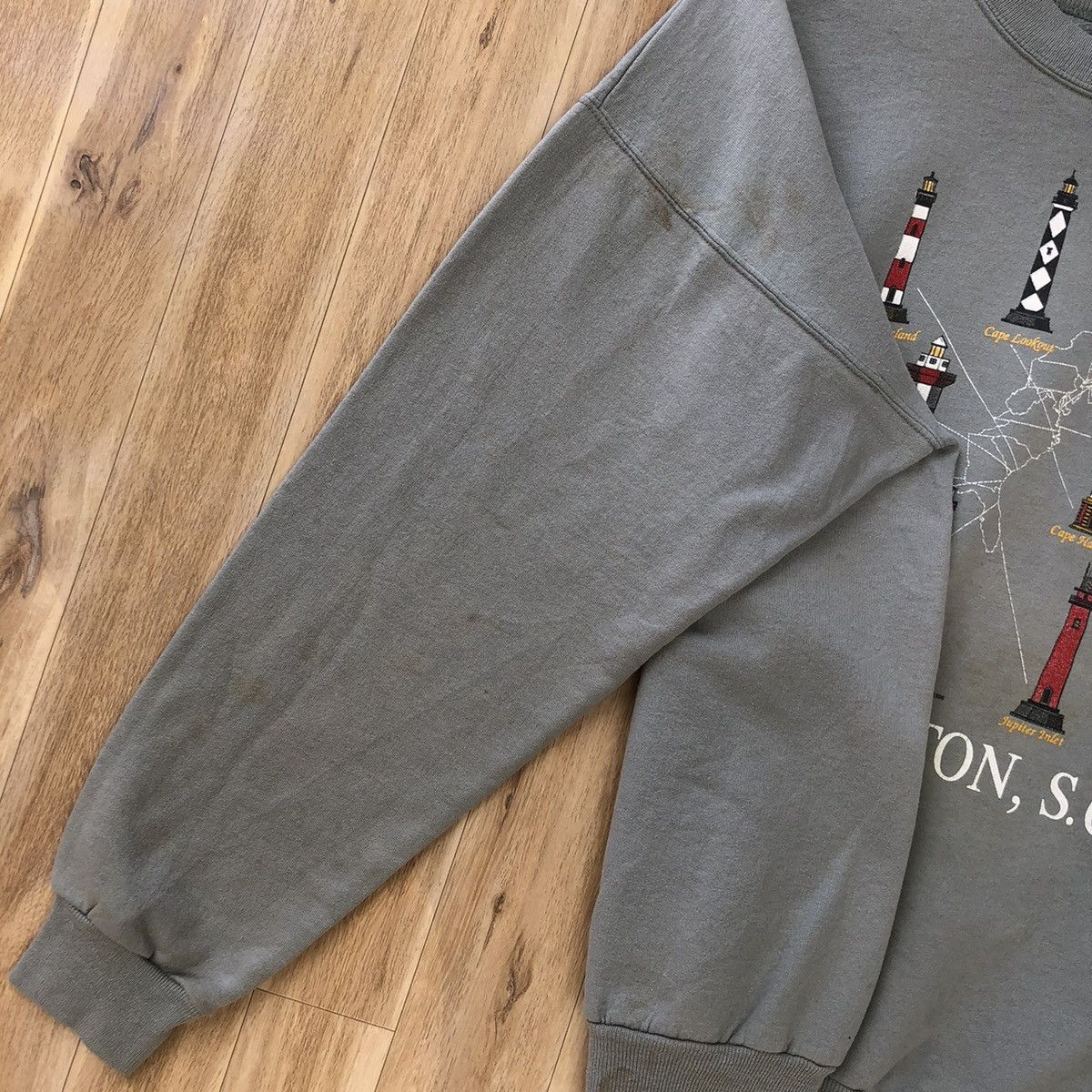 Vintage Vintage Charleston S.C. Pullover Sweatshirt Size US L / EU 52-54 / 3 - 6 Thumbnail