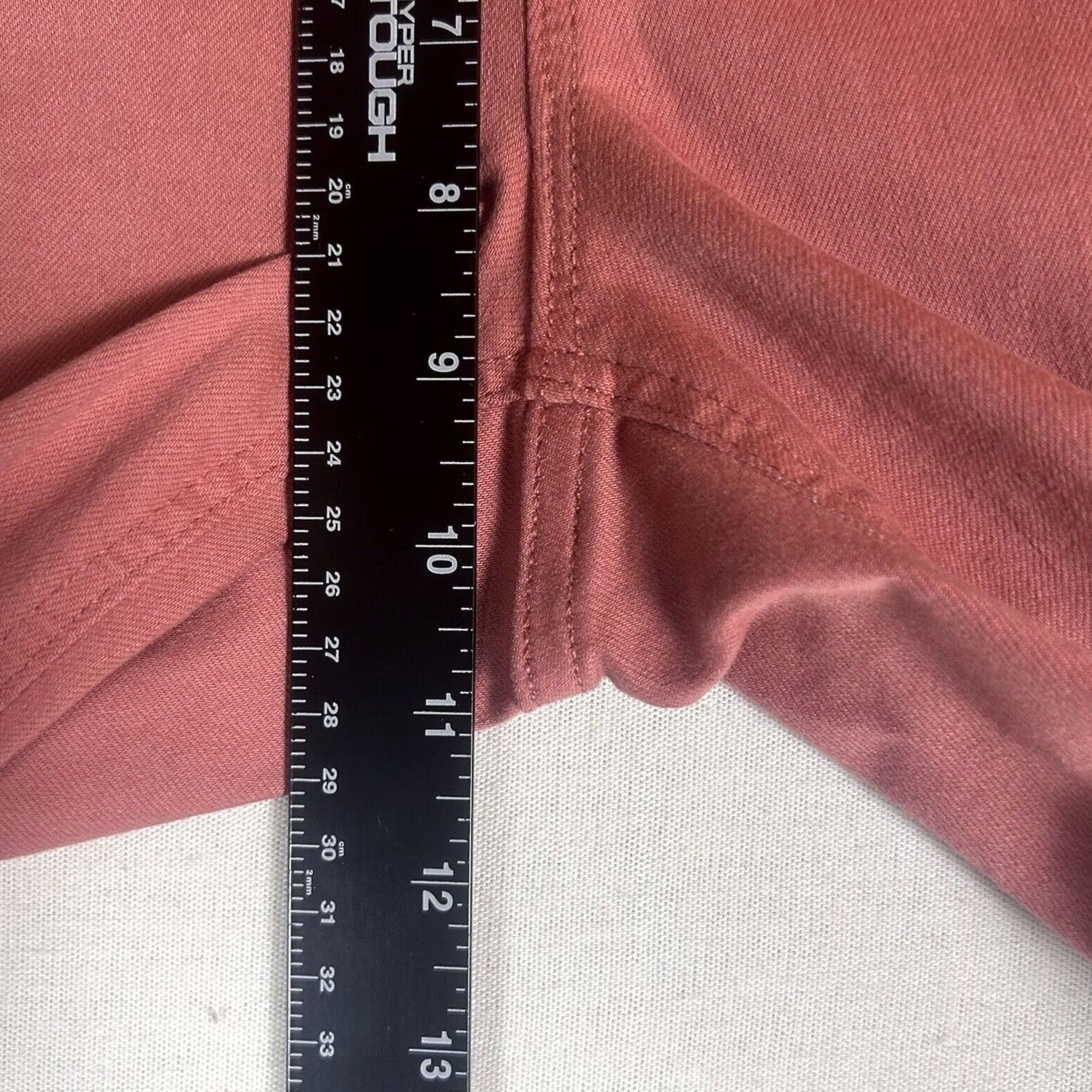 Old Navy Old Navy Rockstar Jeans Women's Size 2 Red Denim Mid Rise Slim Stretch Skinny 28.5in Inseam Size 26" / US 2 / IT 38 - 7 Thumbnail
